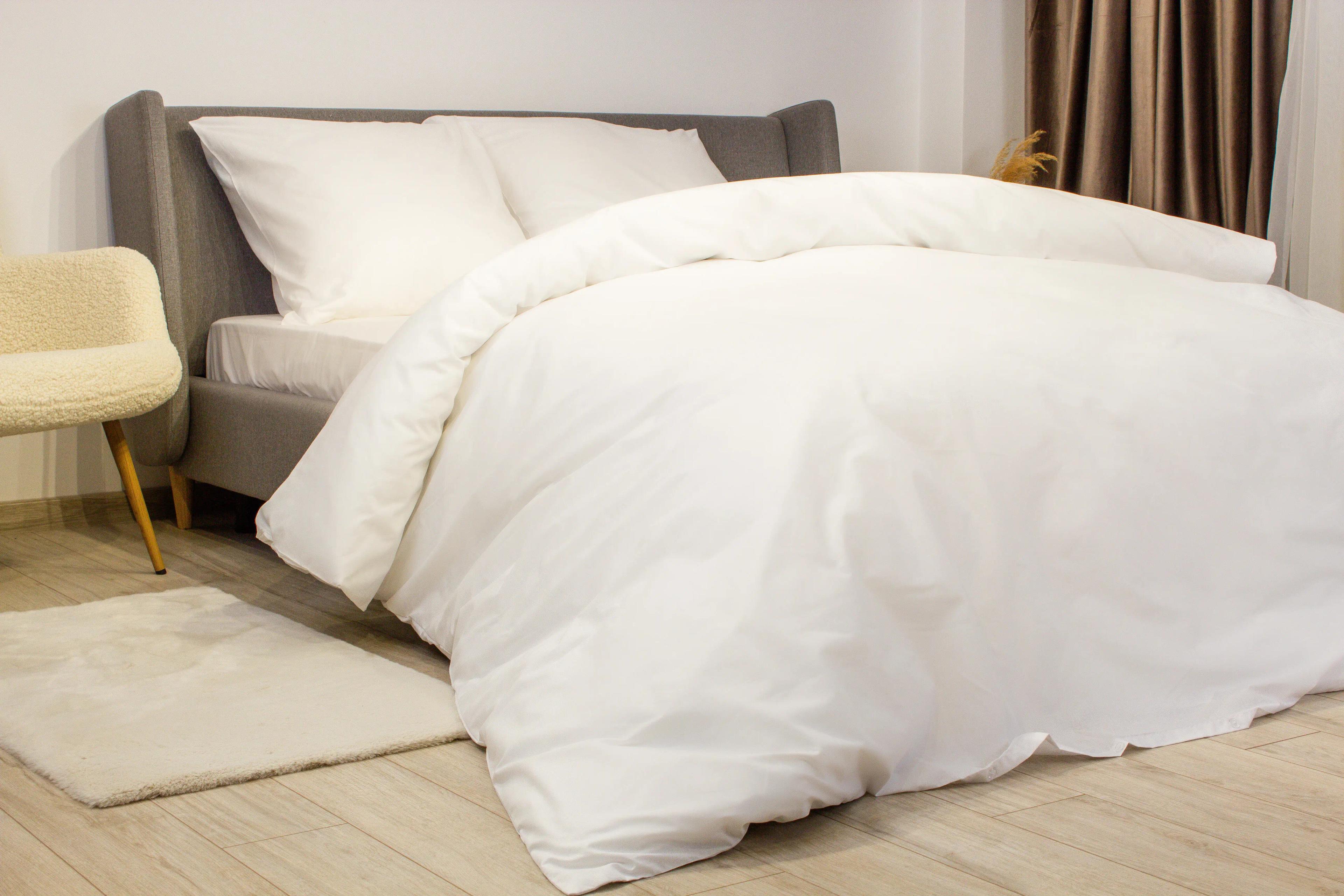 Комплект постельного белья ТЕП "Happy Sleep" Optical White, полуторное - Фото 6