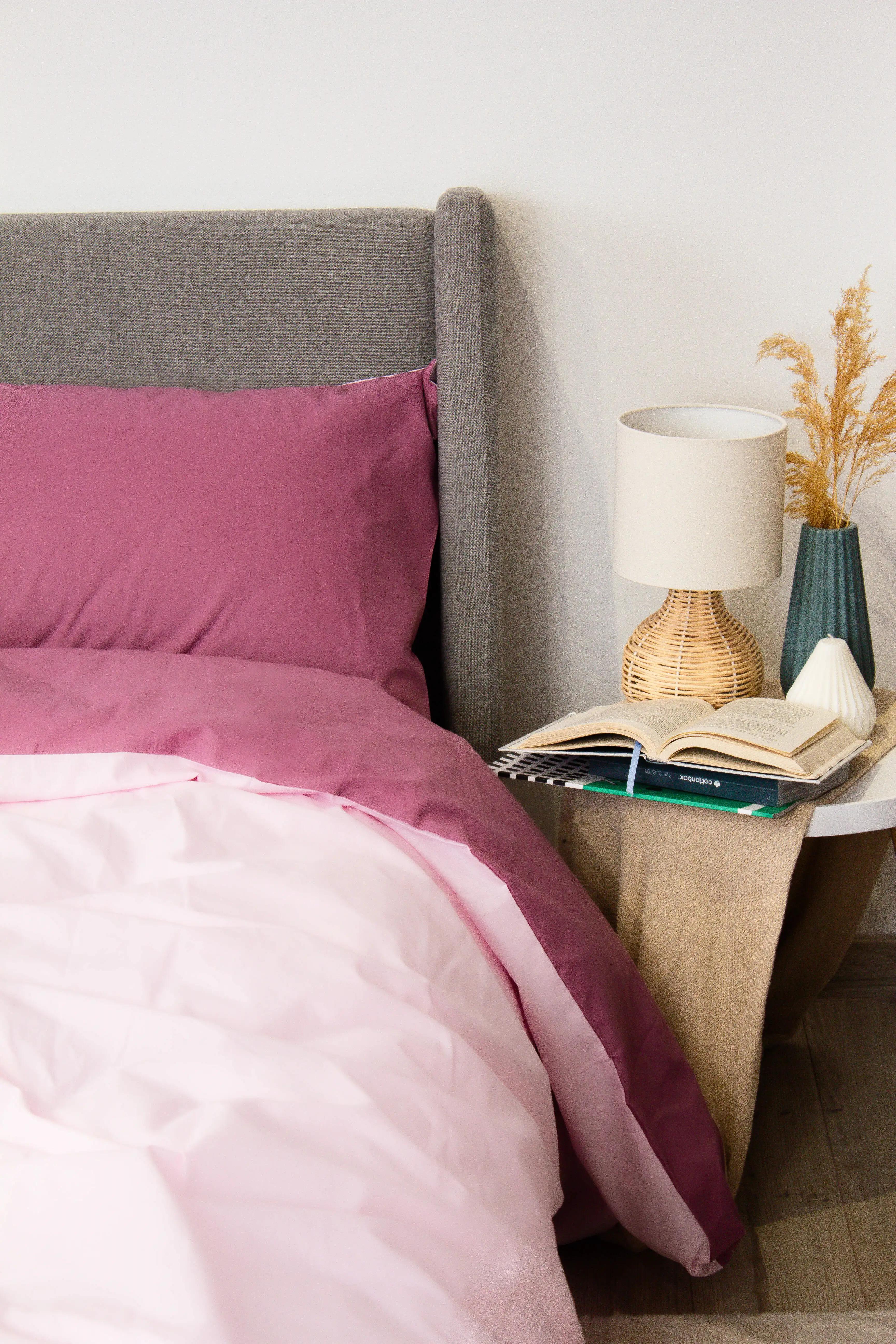 Комплект постельного белья ТЕП "Happy Sleep" Pink Fog, двуспальное - Фото 3