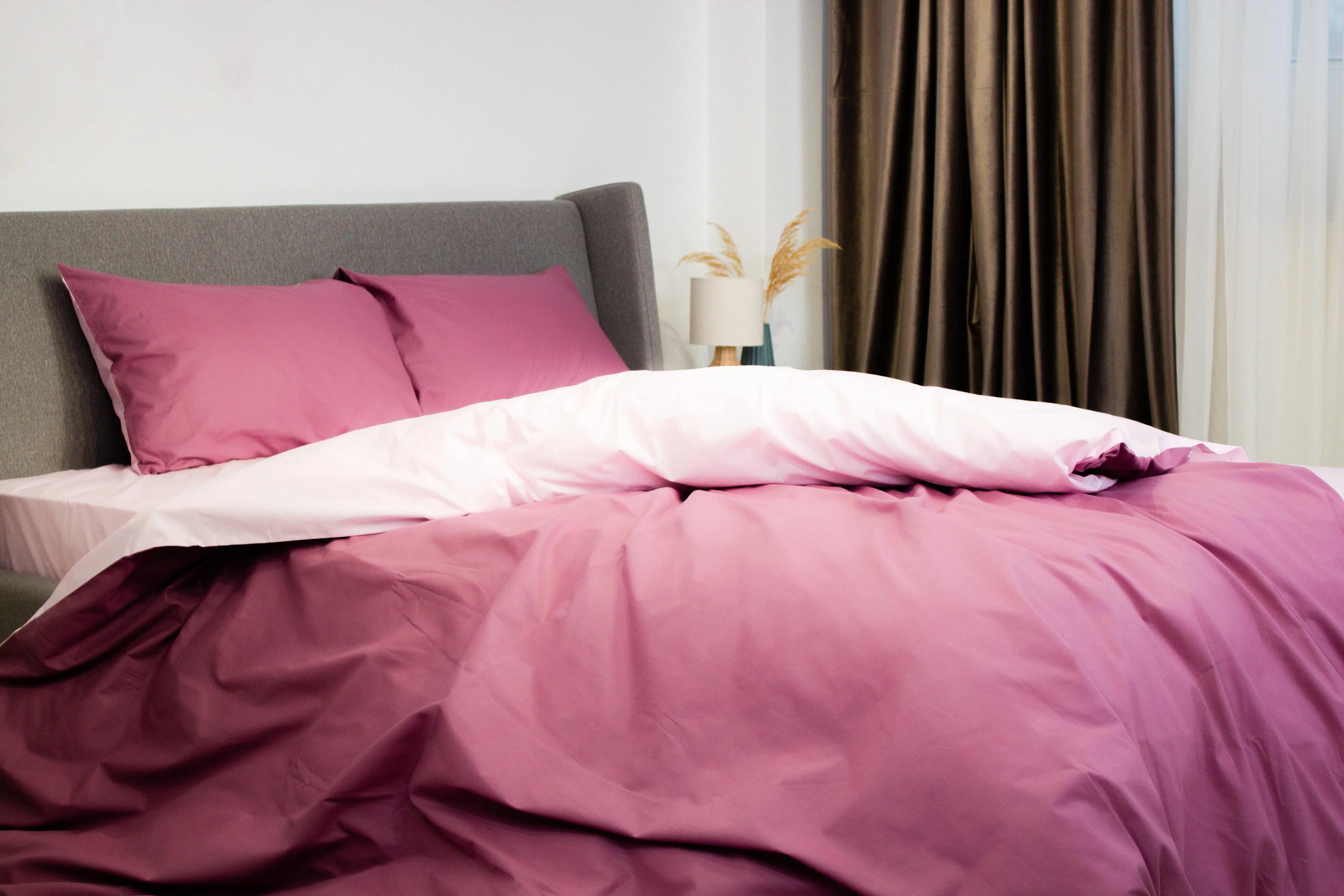 Комплект постельного белья ТЕП "Happy Sleep" Pink Fog, двуспальное - Фото 4