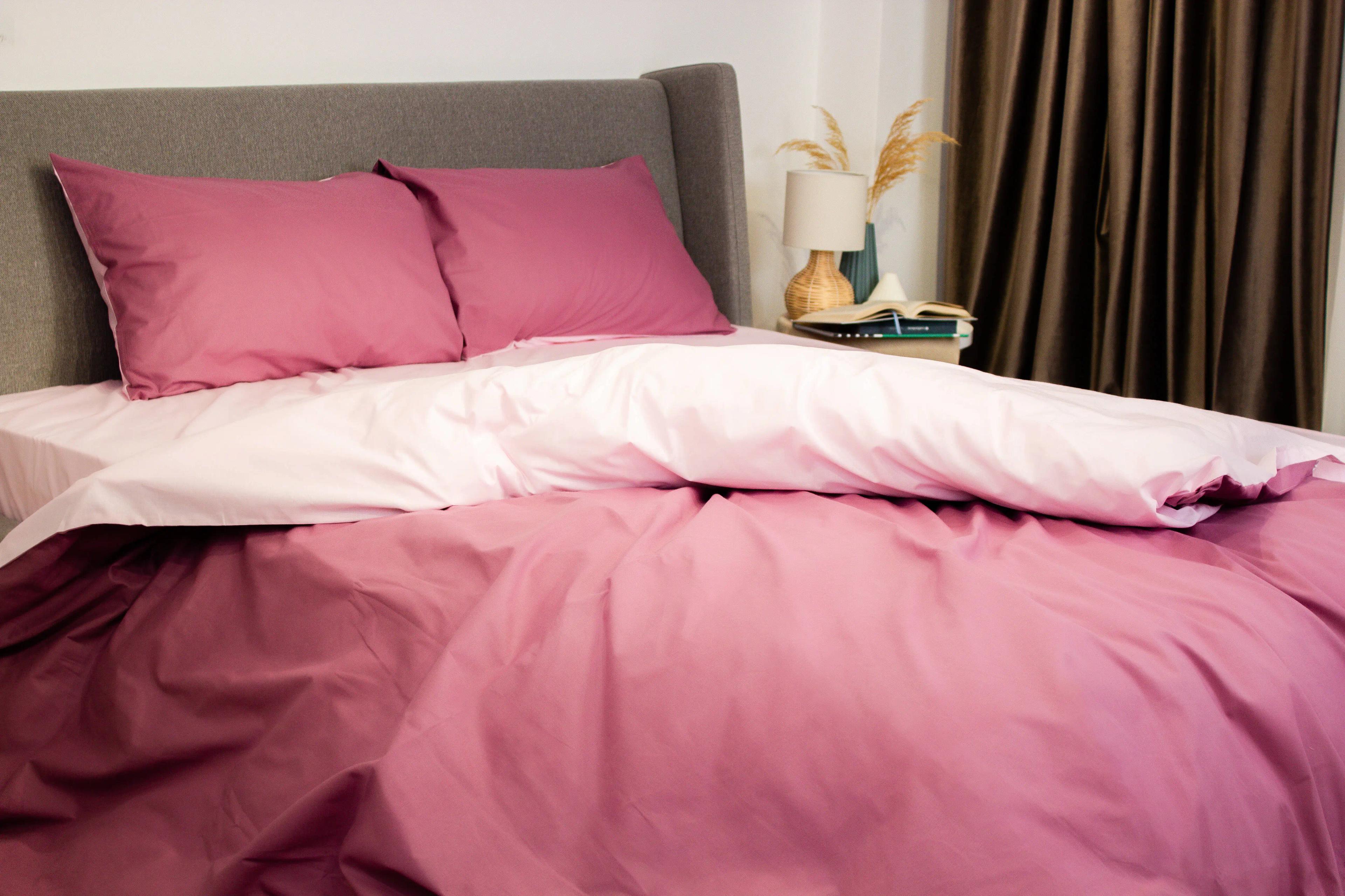 Комплект постельного белья ТЕП "Happy Sleep" Pink Fog, двуспальное - Фото 5