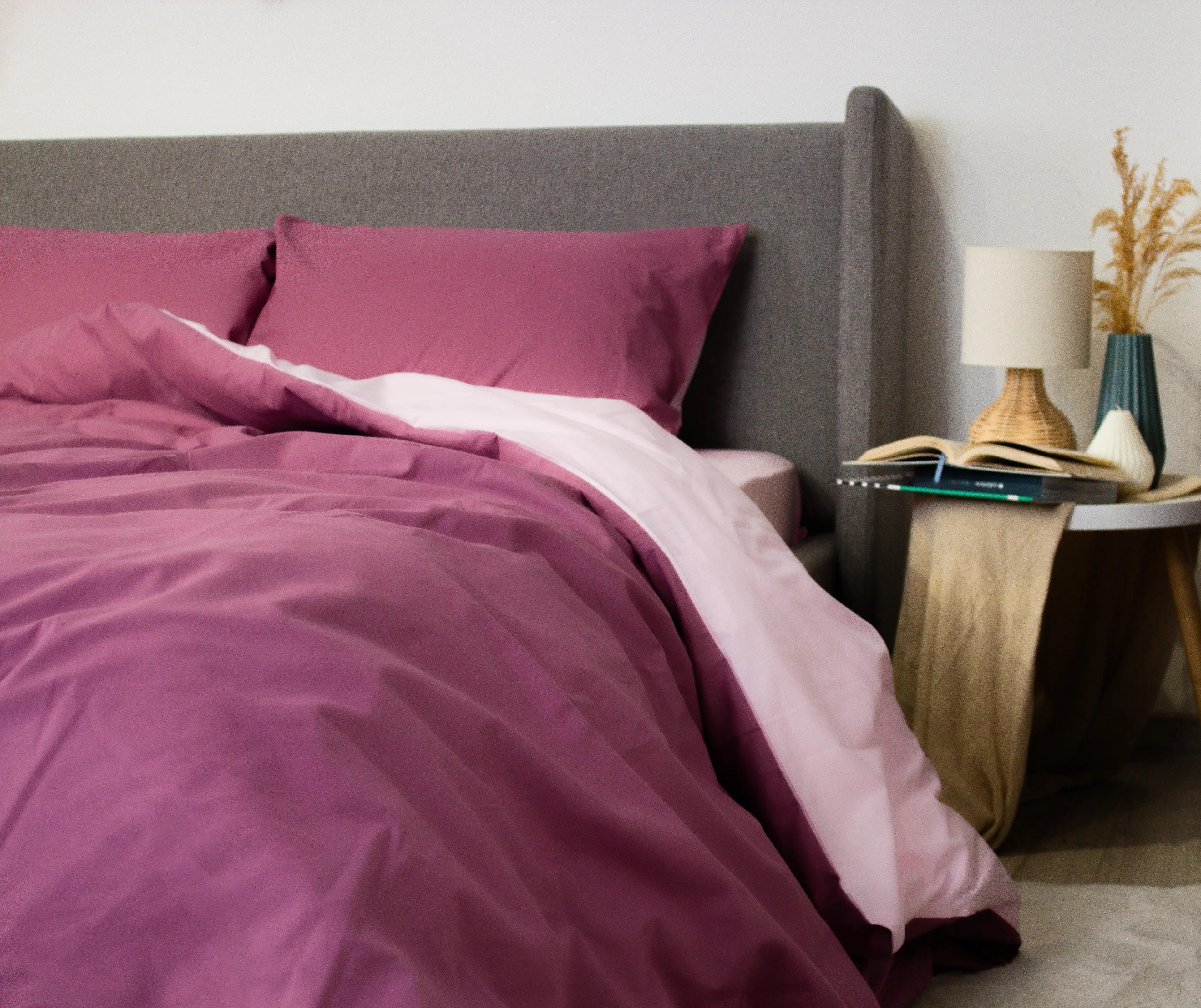 Комплект постельного белья ТЕП "Happy Sleep" Pink Fog, двуспальное - Фото 6