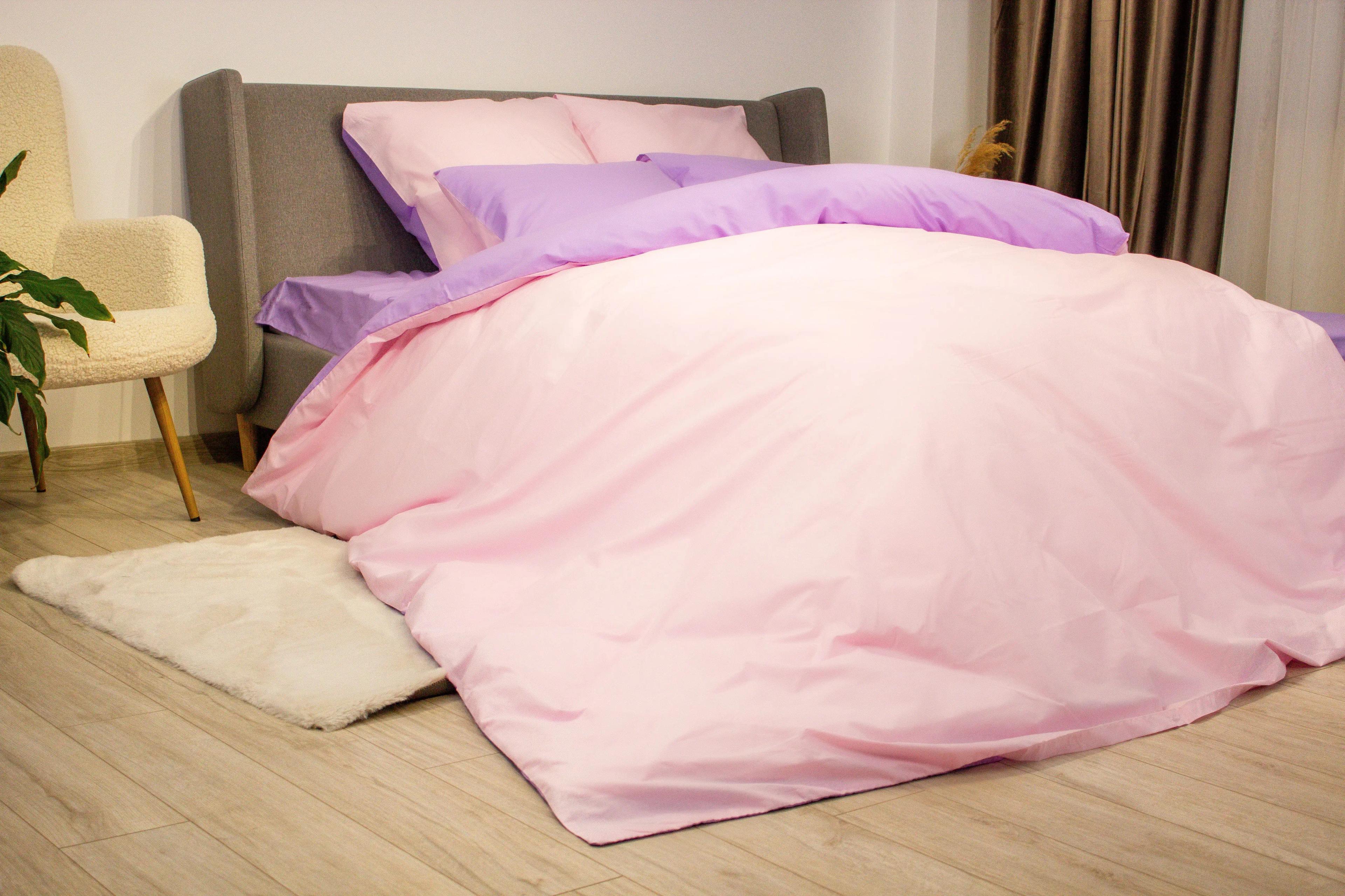 Bed Linen Set TEP "Happy Sleep" Rosy Haze, euro - Photo 4