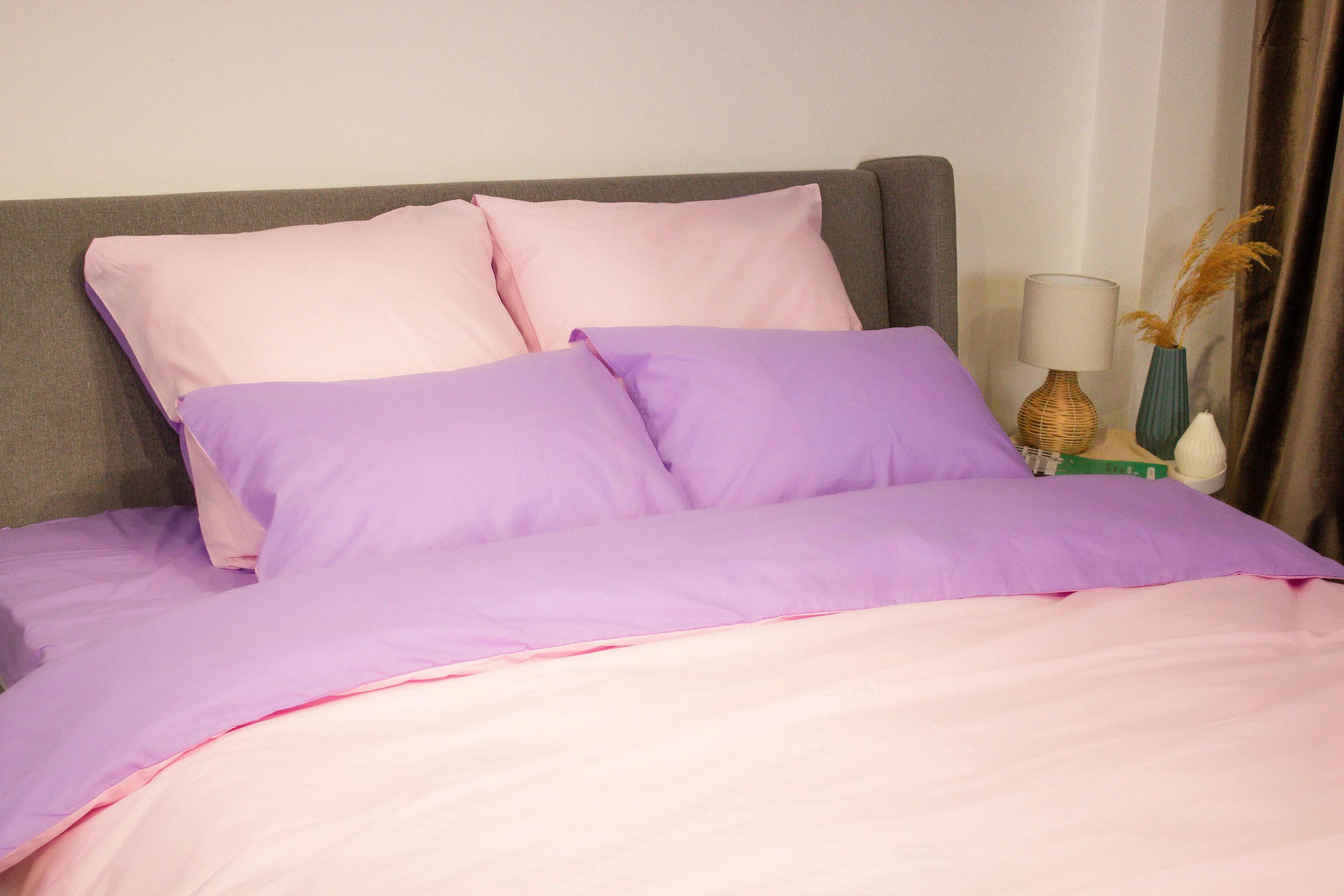 Bed Linen Set TEP "Happy Sleep" Rosy Haze, euro - Photo 6