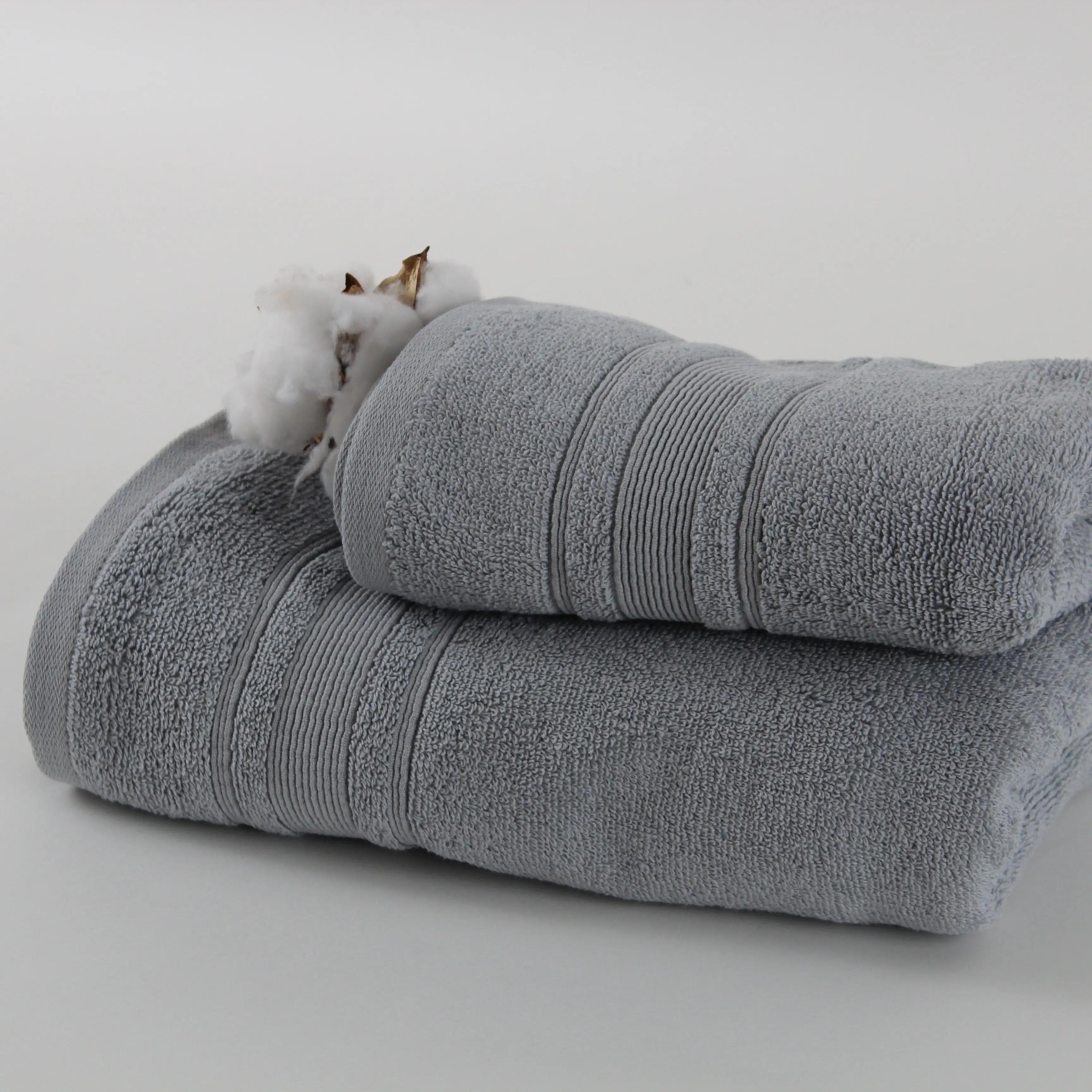 Towel "Fancy" Light grey, 70x140 - Photo 2