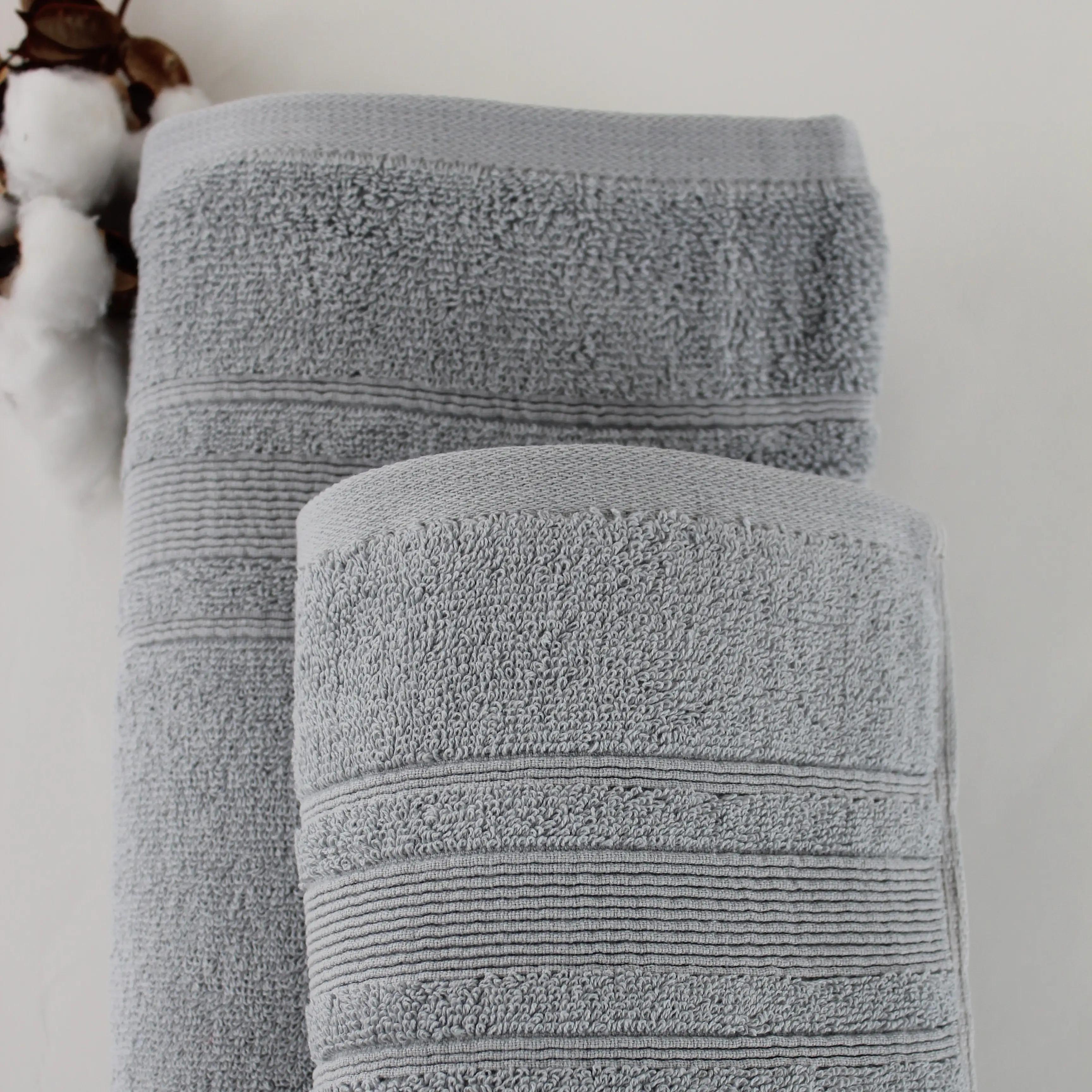 Towel "Fancy" Light grey, 70x140 - Photo 3