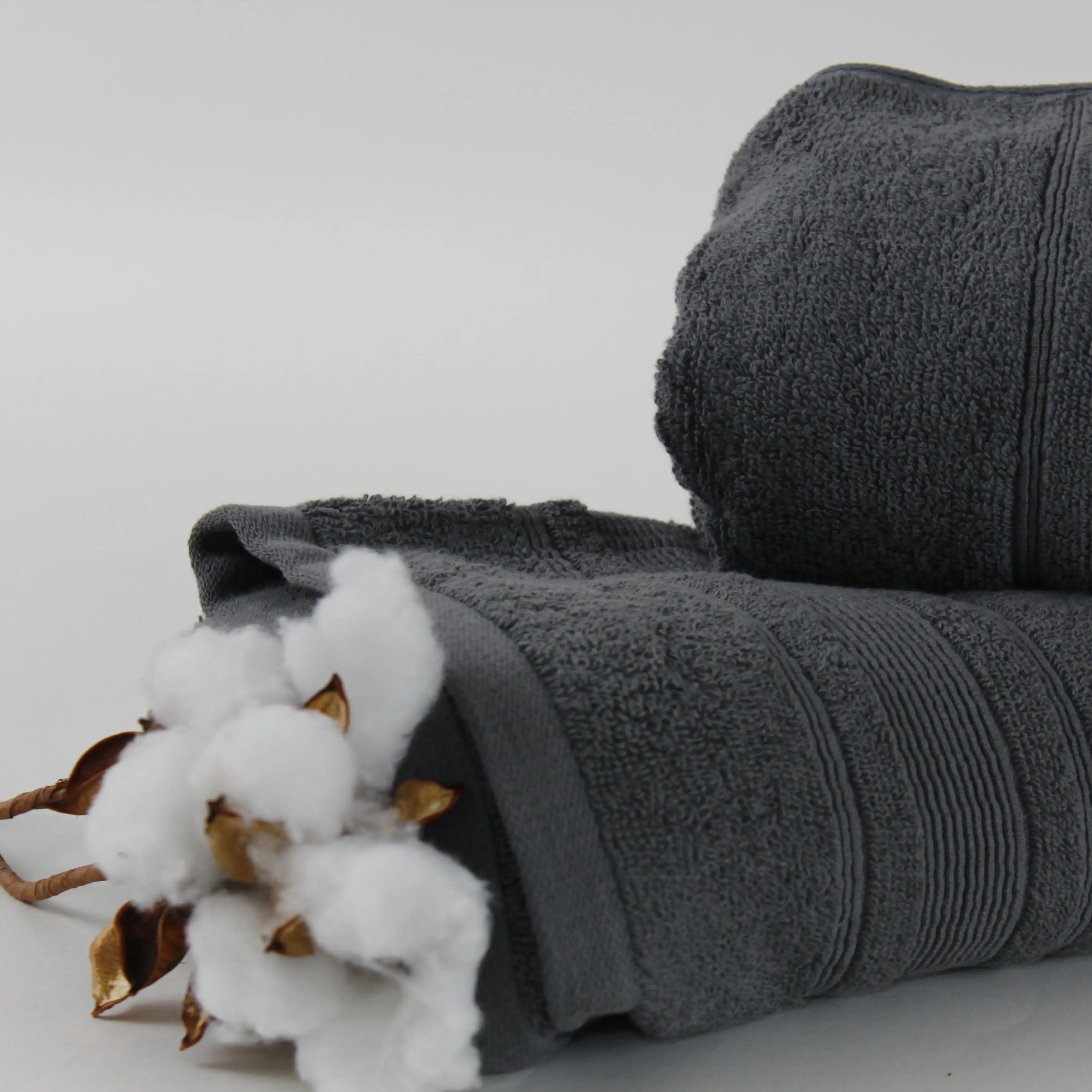 Полотенце "Fancy" Dark grey, 70x140 - Фото 3