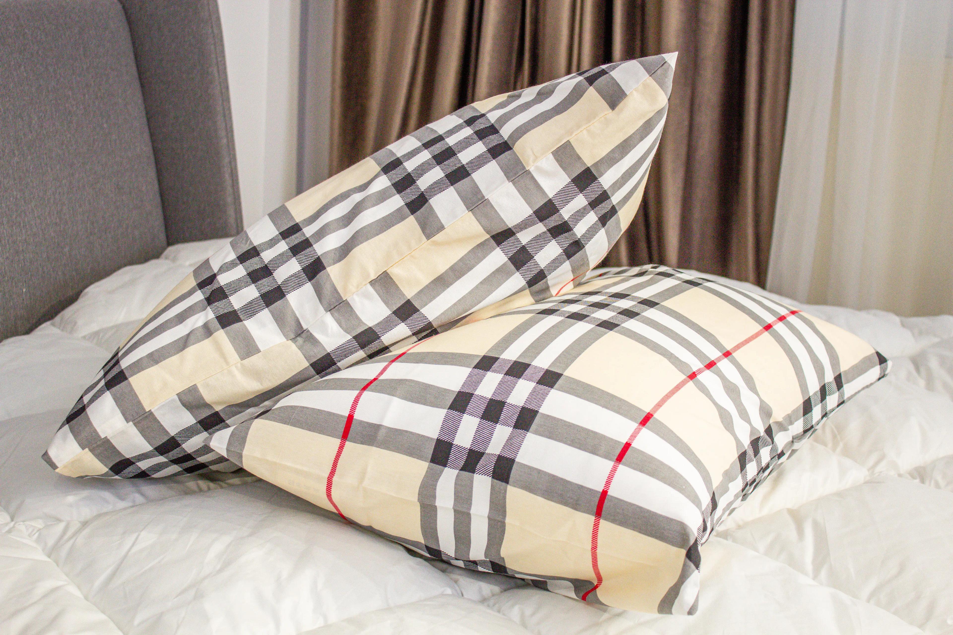 Комплект наволочок ТЕП English Check, 70x70 - Фото 4