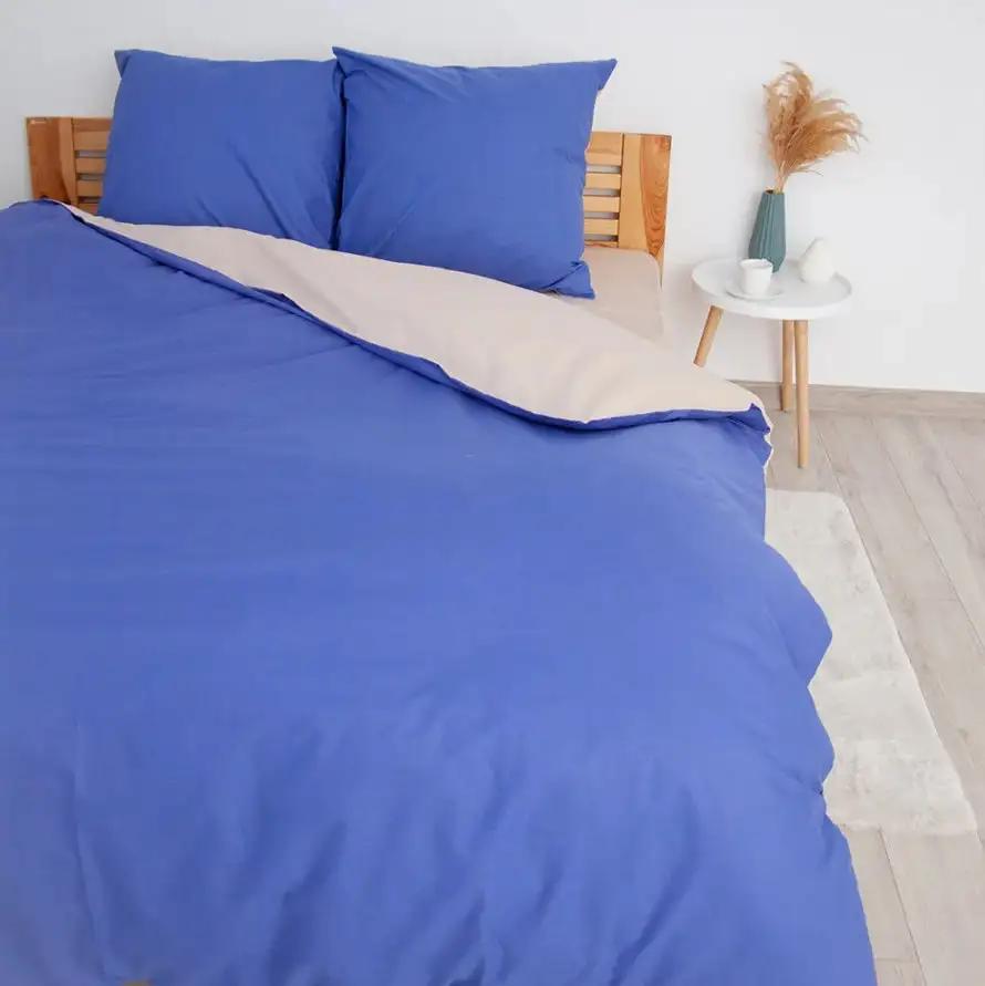 Bed Linen Set ТЕП «Happy Sleep» Noble sapphire, two-bedroom - Photo 3