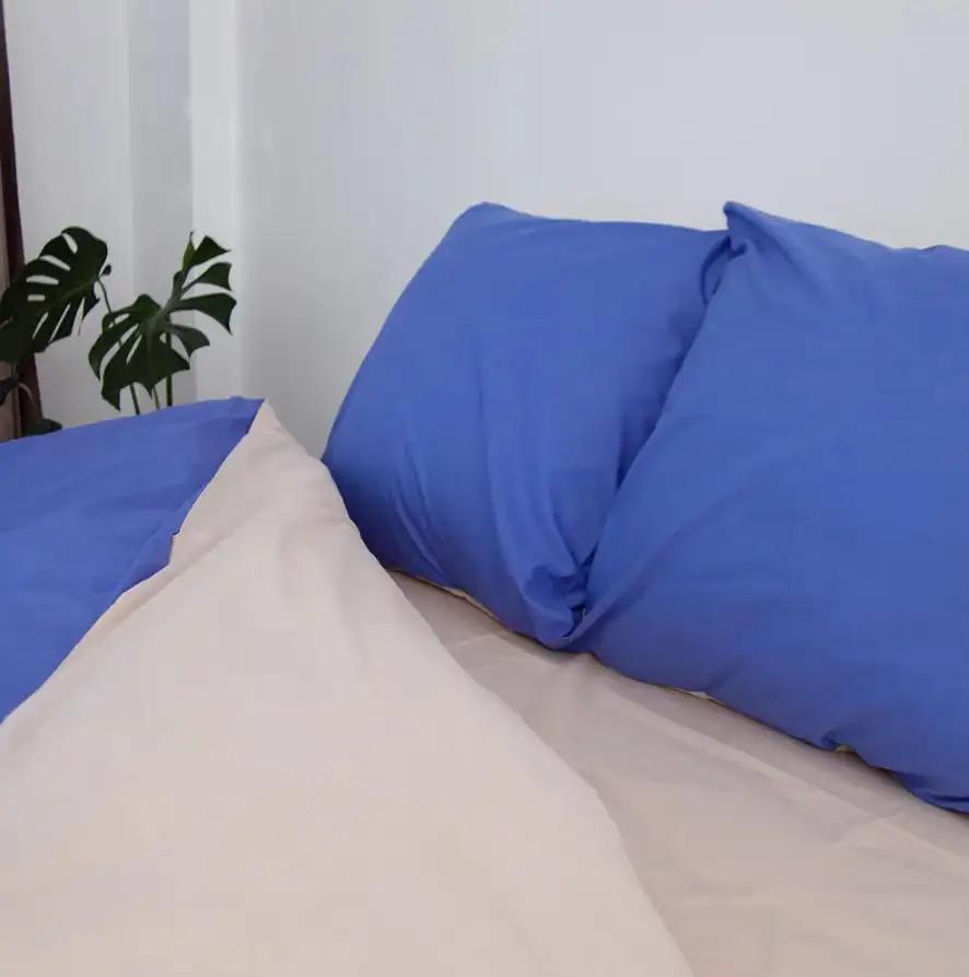 Bed Linen Set ТЕП «Happy Sleep» Noble sapphire, two-bedroom - Photo 4