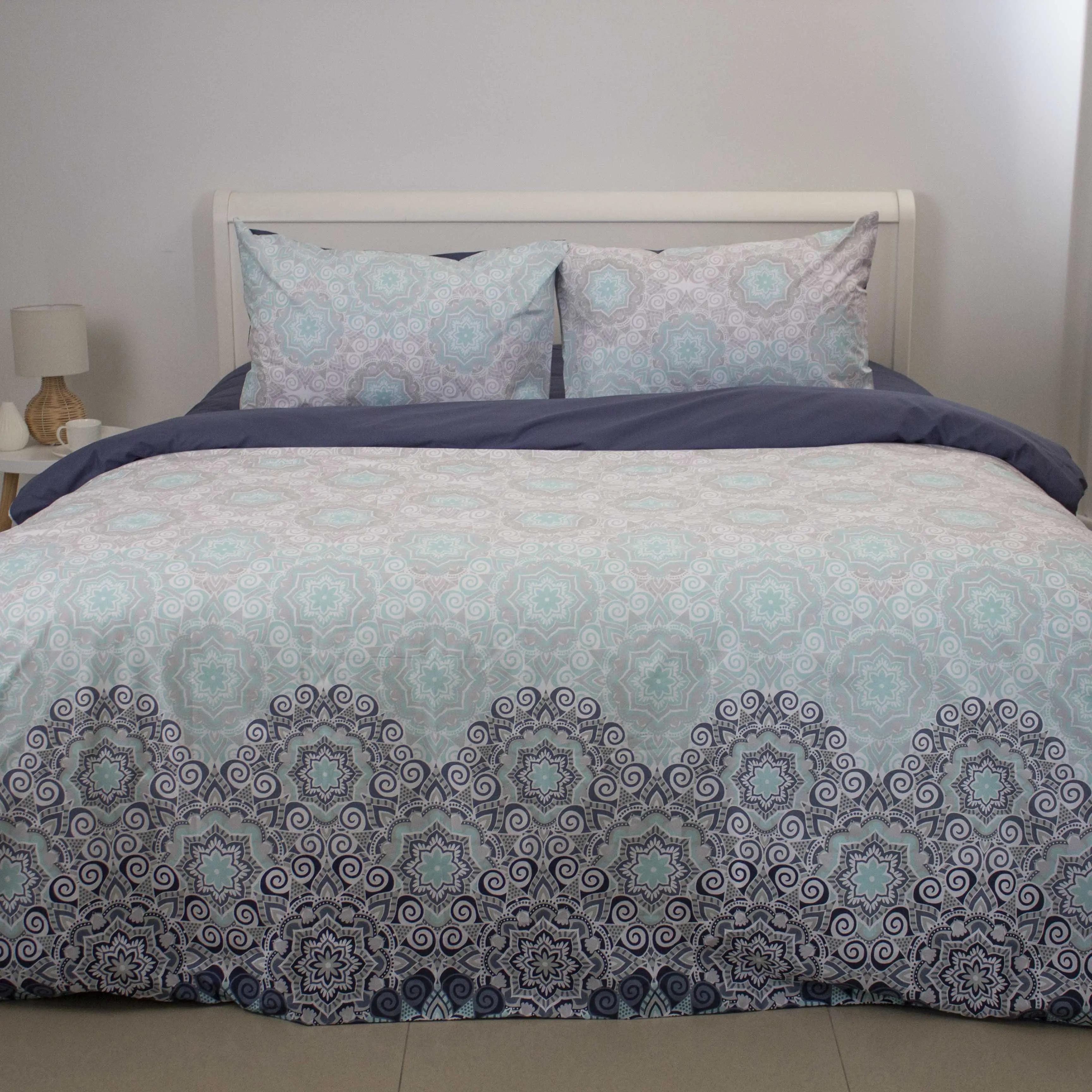 Bed Linen Set ТЕП "Happy Sleep" Blue Ash, one and a half - Photo 2