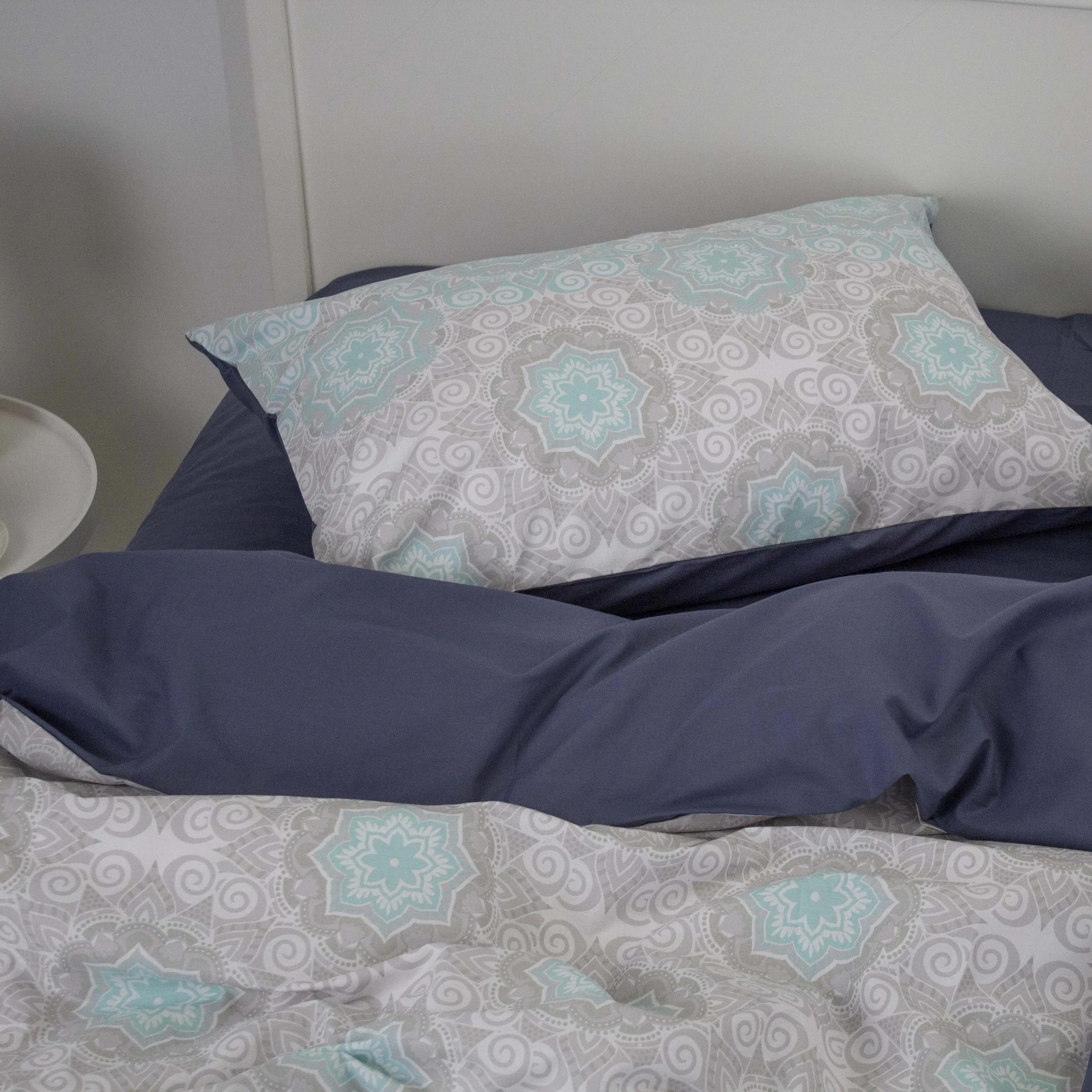 Bed Linen Set ТЕП "Happy Sleep" Blue Ash, one and a half - Photo 7