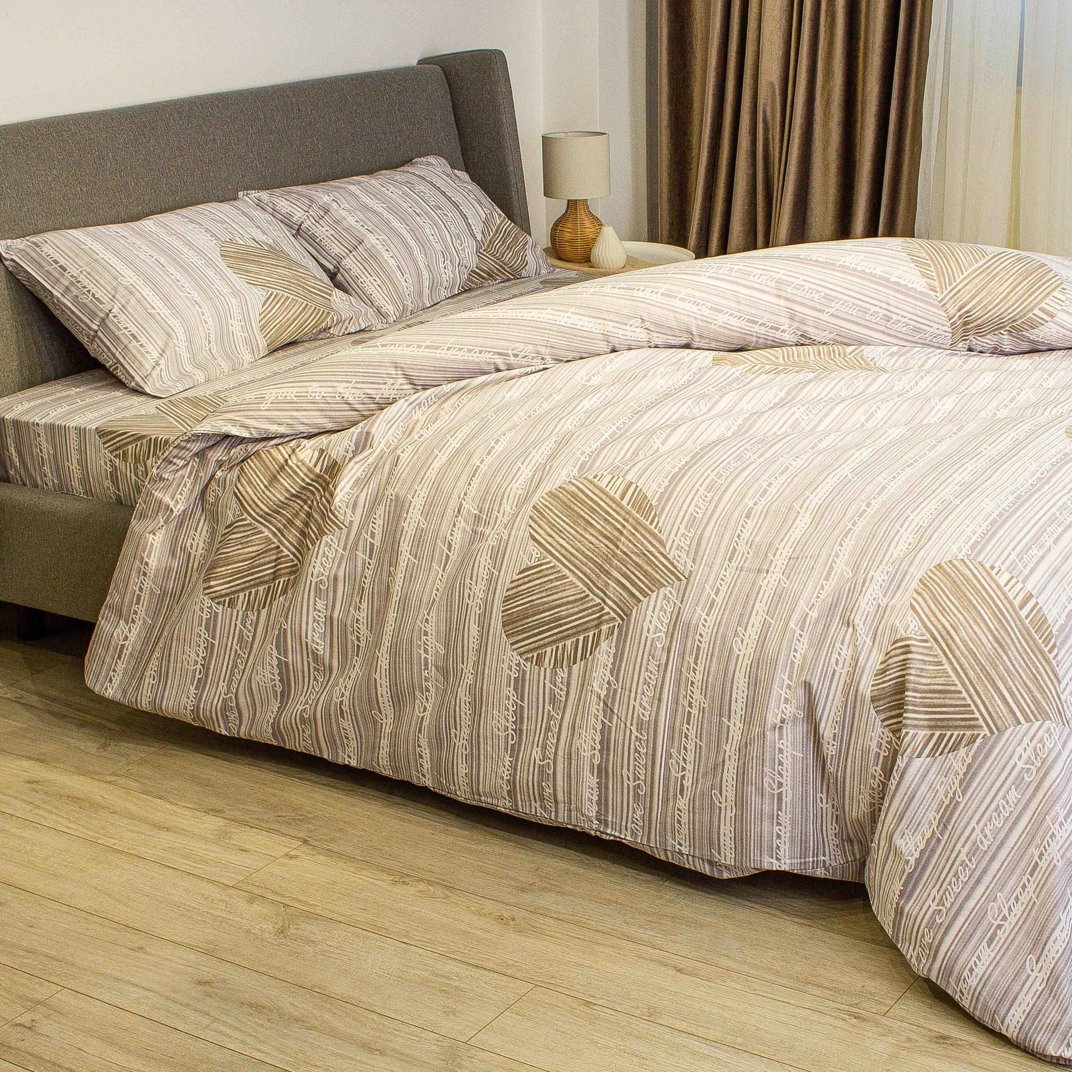 Bed Linen Set ТЕП «Happy Sleep» Pastel Love, one and a half - Photo 6