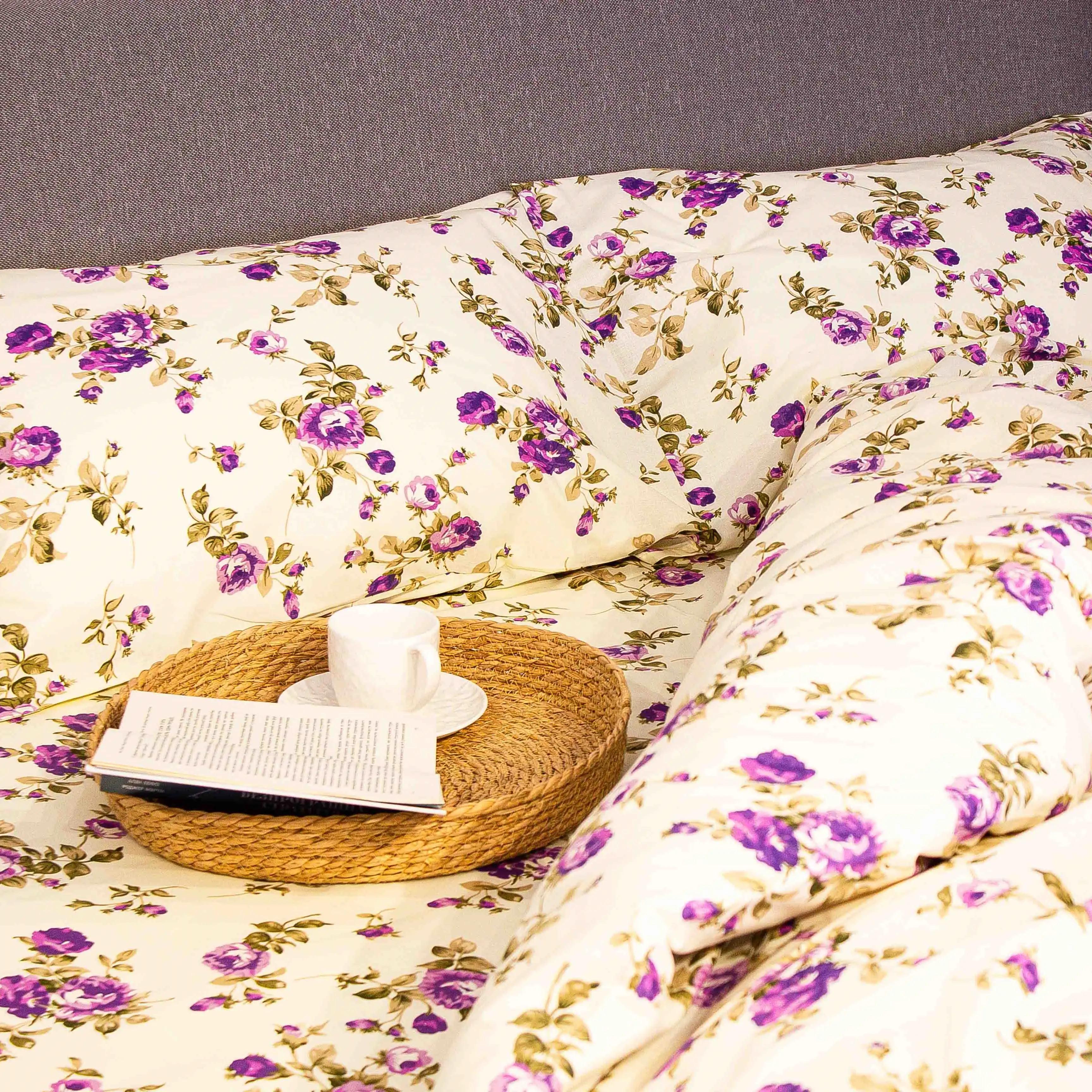 Комплект постільної білизни ТЕП "Happy Sleep" Gorgeous Flowers, полуторна - Фото 5