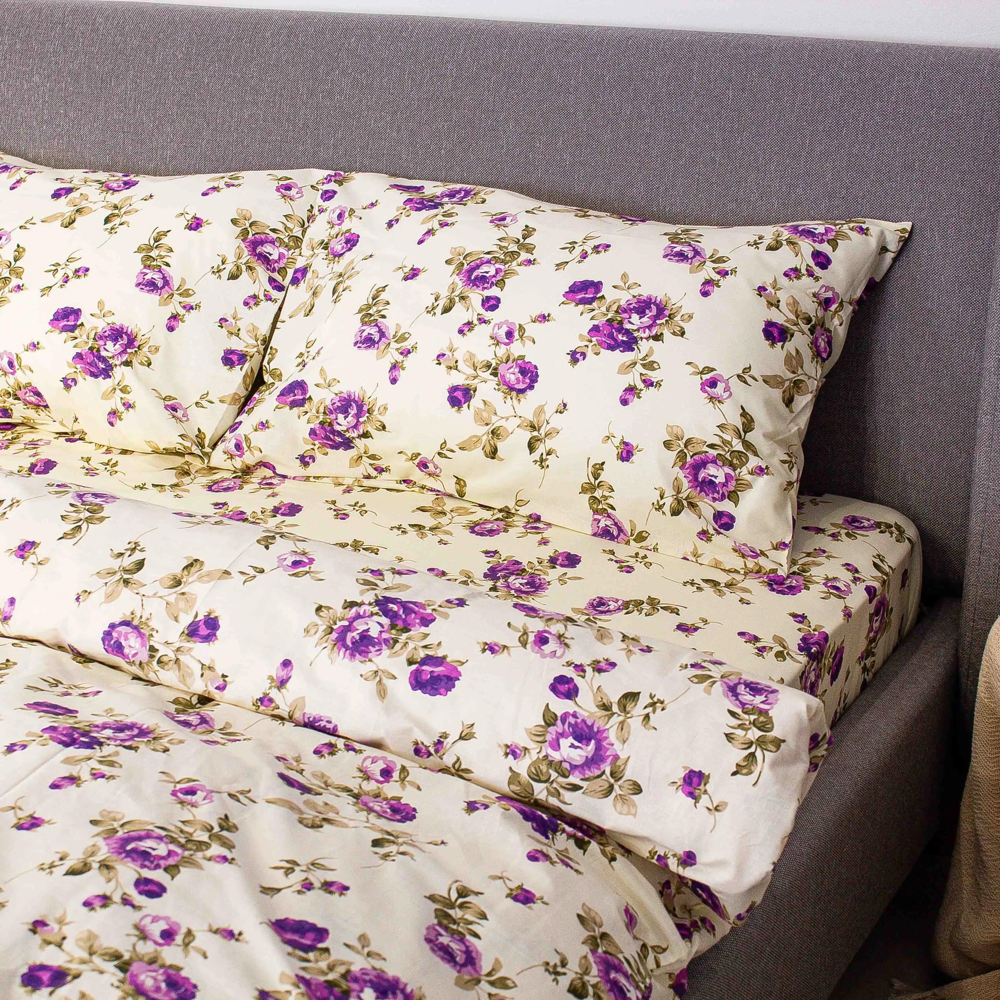 Комплект постільної білизни ТЕП "Happy Sleep" Gorgeous Flowers, полуторна - Фото 4