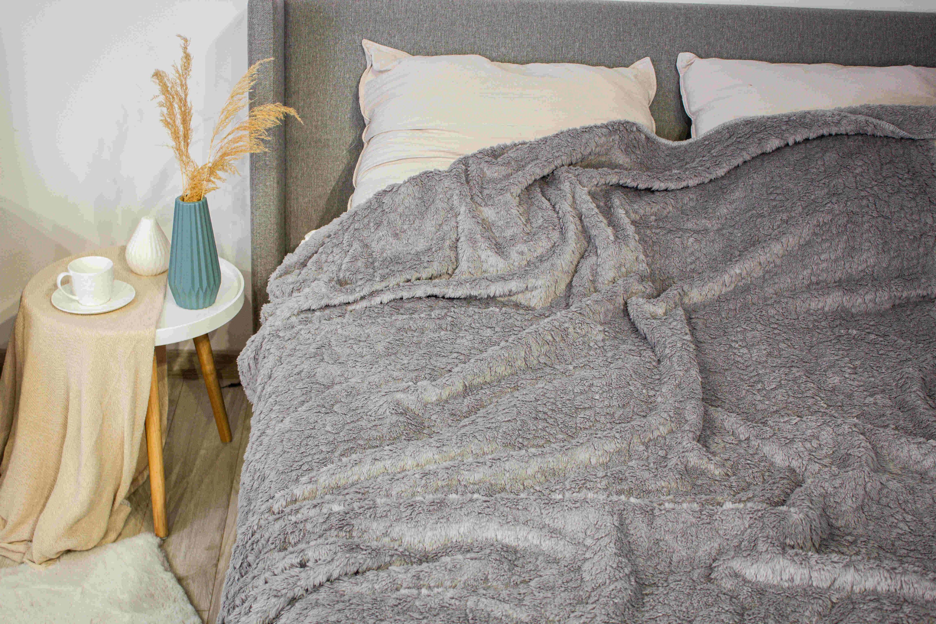 Плед "HARVEST" Grey, 140x200 - Фото 4