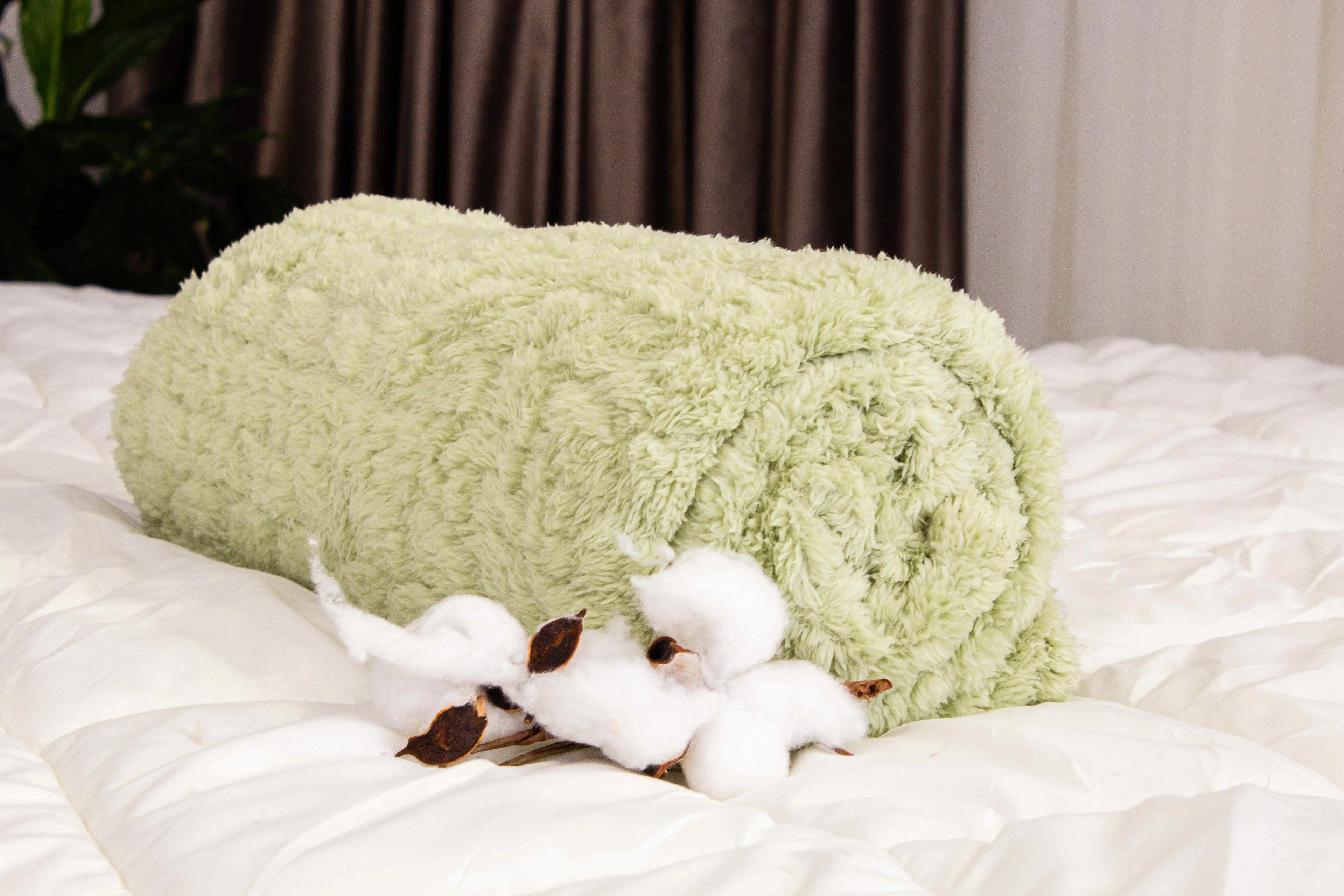 Плед "HARVEST" Sage Green, 140x200 - Фото 3