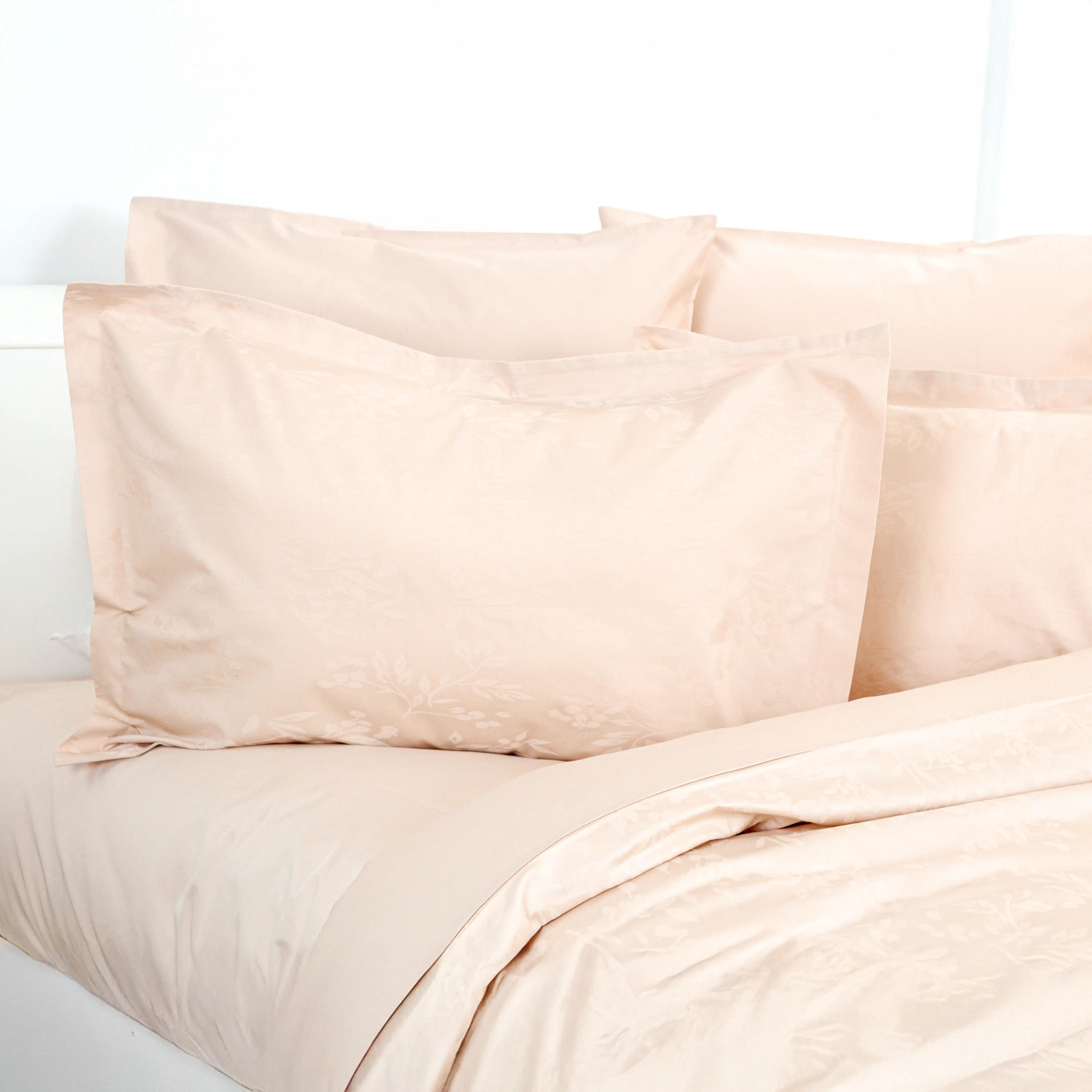 Комплект постельного белья ТЕП "Grace Jacquard" Beige, евро - Фото 4