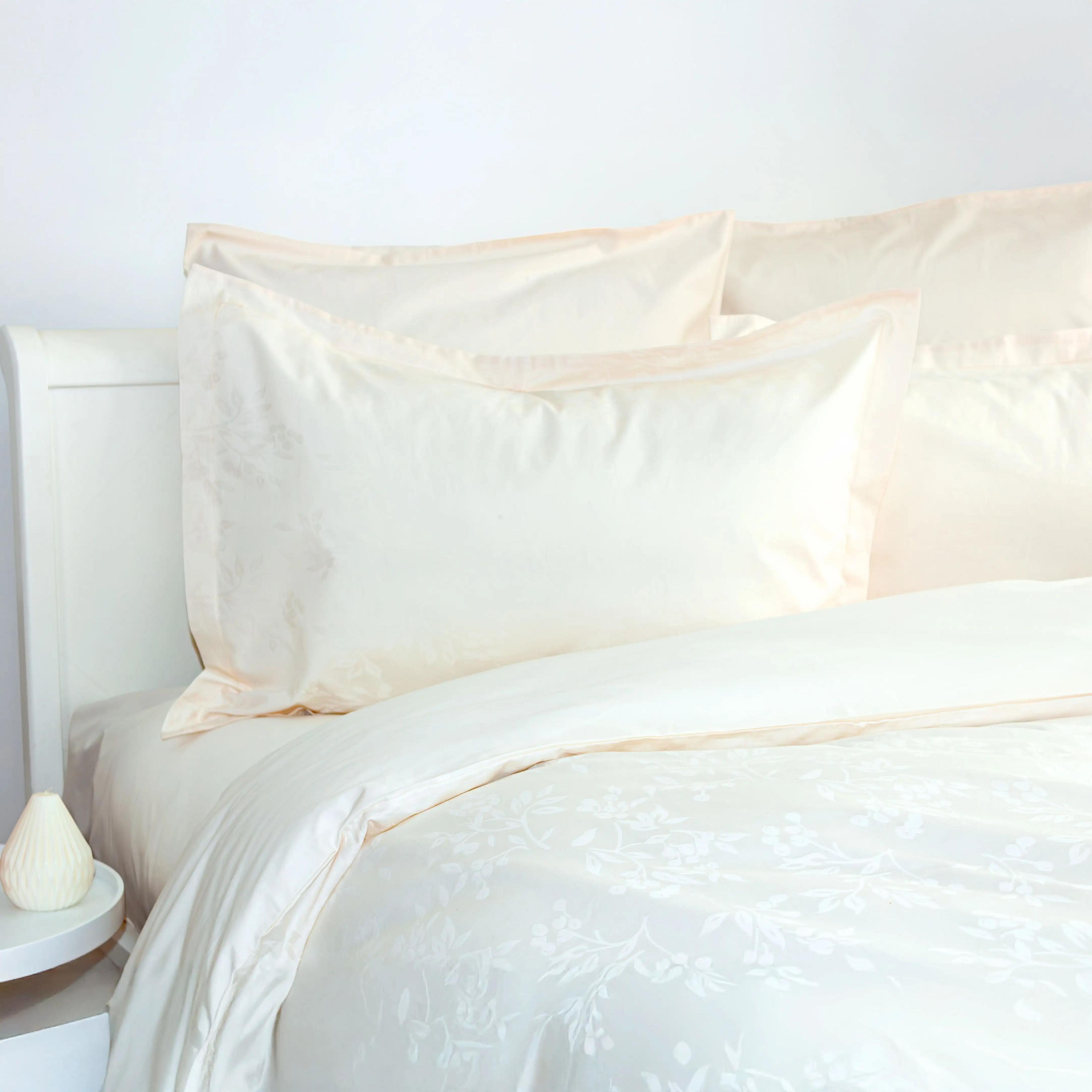 Bedding set TEP "Grace Jacquard" Milky, euro - Photo 4