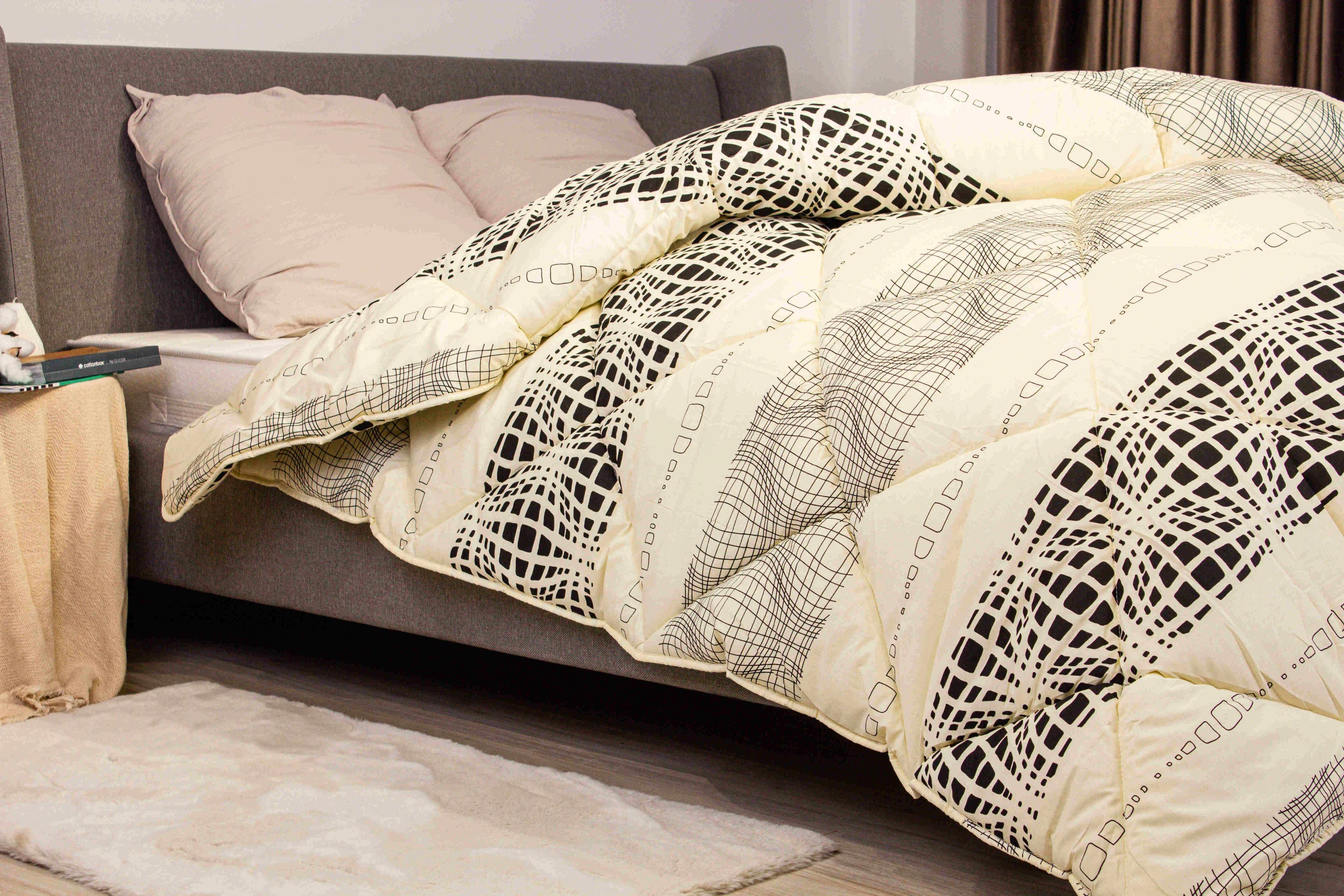 Blanket TEP "SHIK" (400g/m2) wool Illusion Style, 180x210 - Photo 4