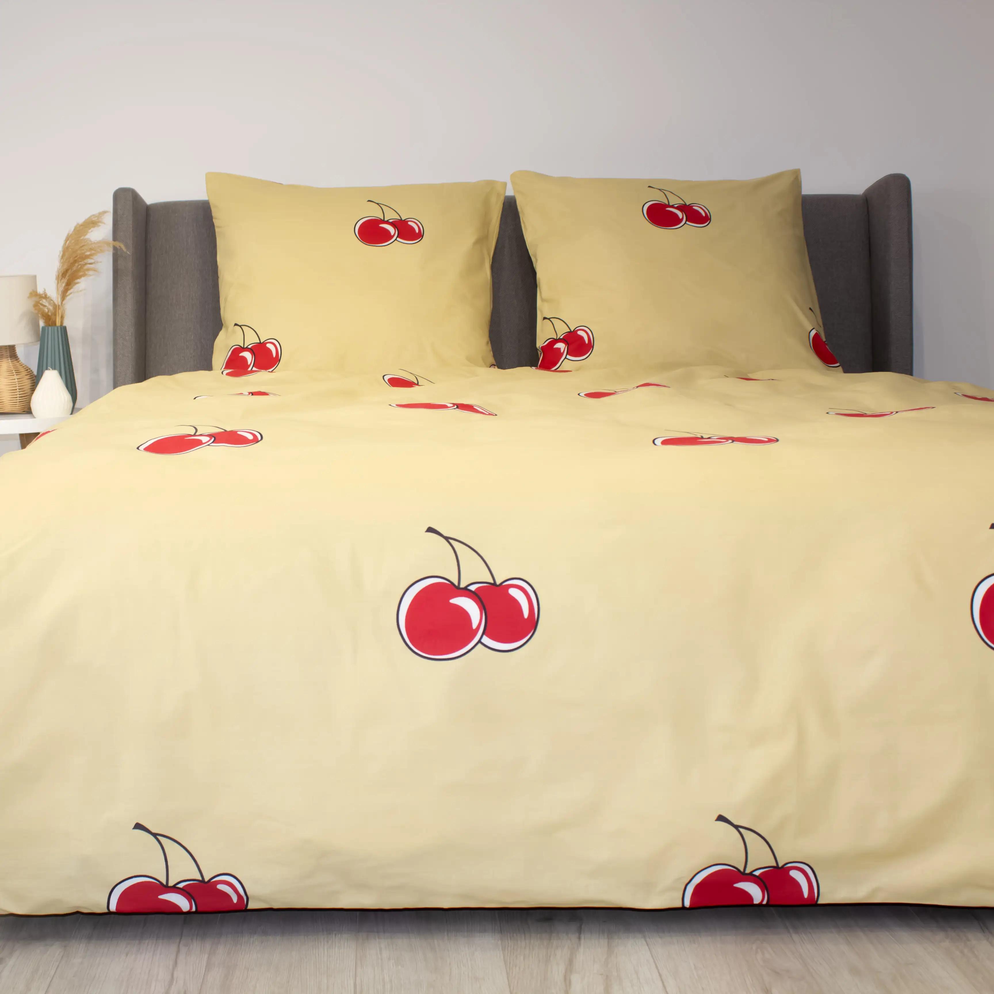 Комплект постільної білизни ТЕП "Soft dreams" Coffee Cherry, євро - Фото 2