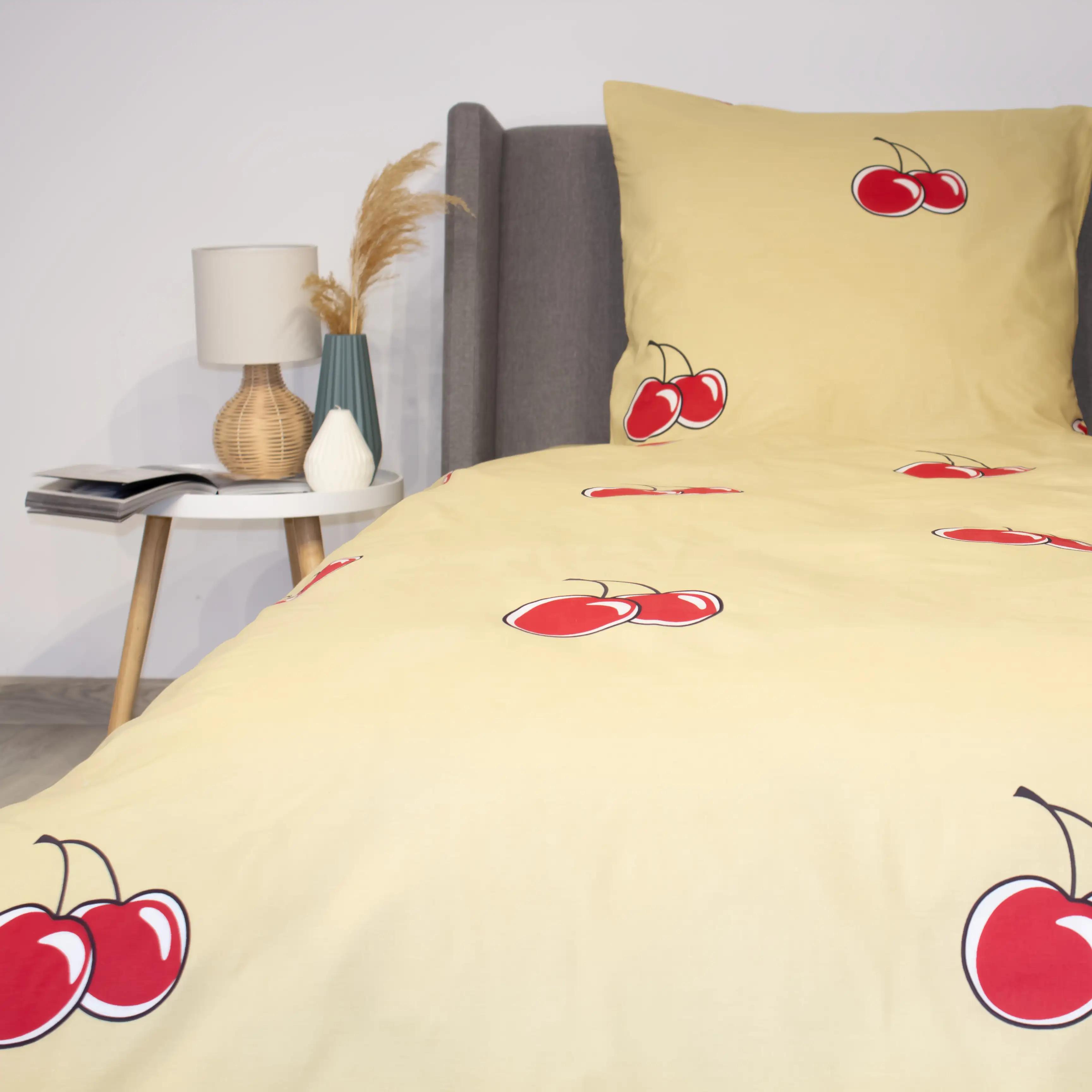 Комплект постільної білизни ТЕП "Soft dreams" Coffee Cherry, євро - Фото 3