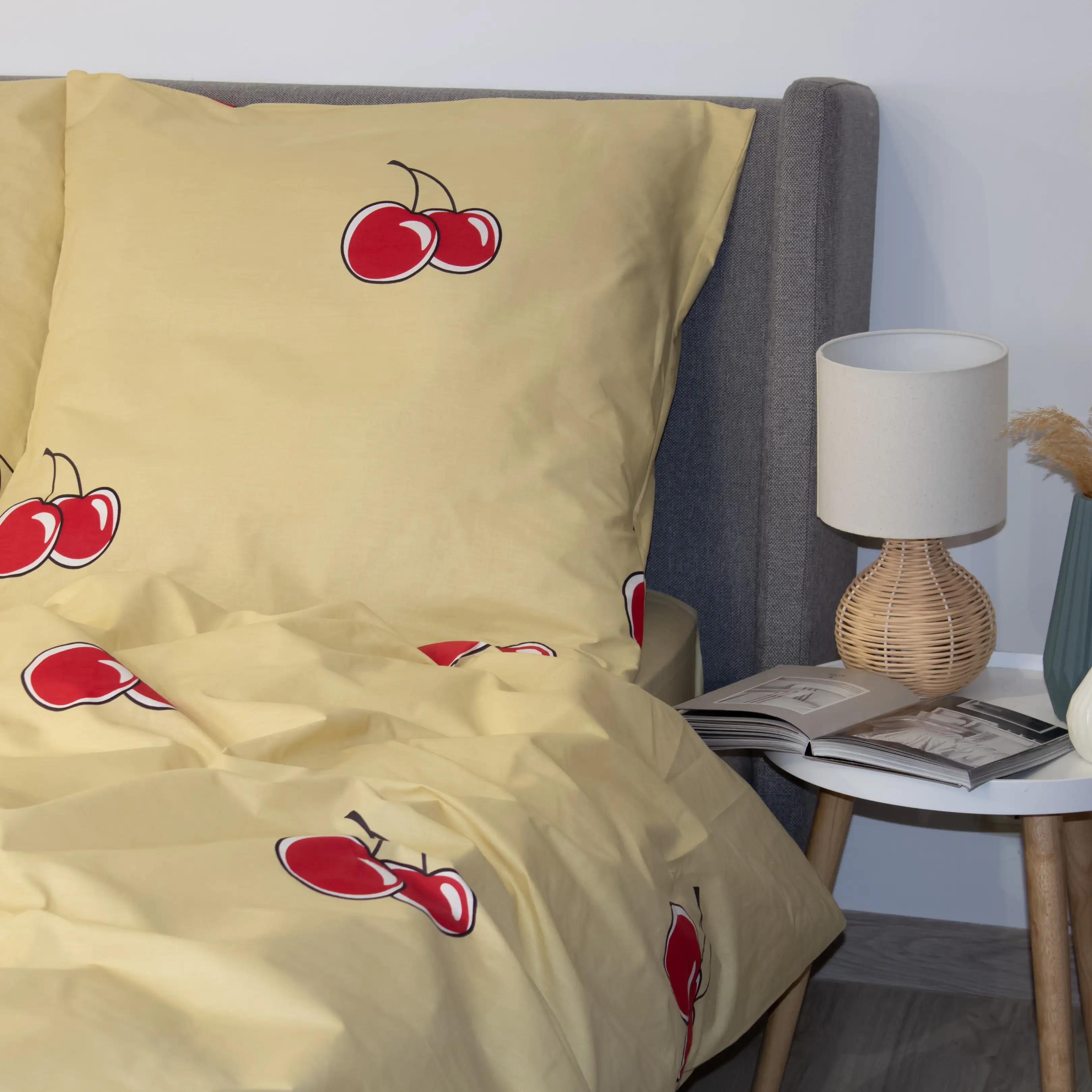 Комплект постільної білизни ТЕП "Soft dreams" Coffee Cherry, євро - Фото 5