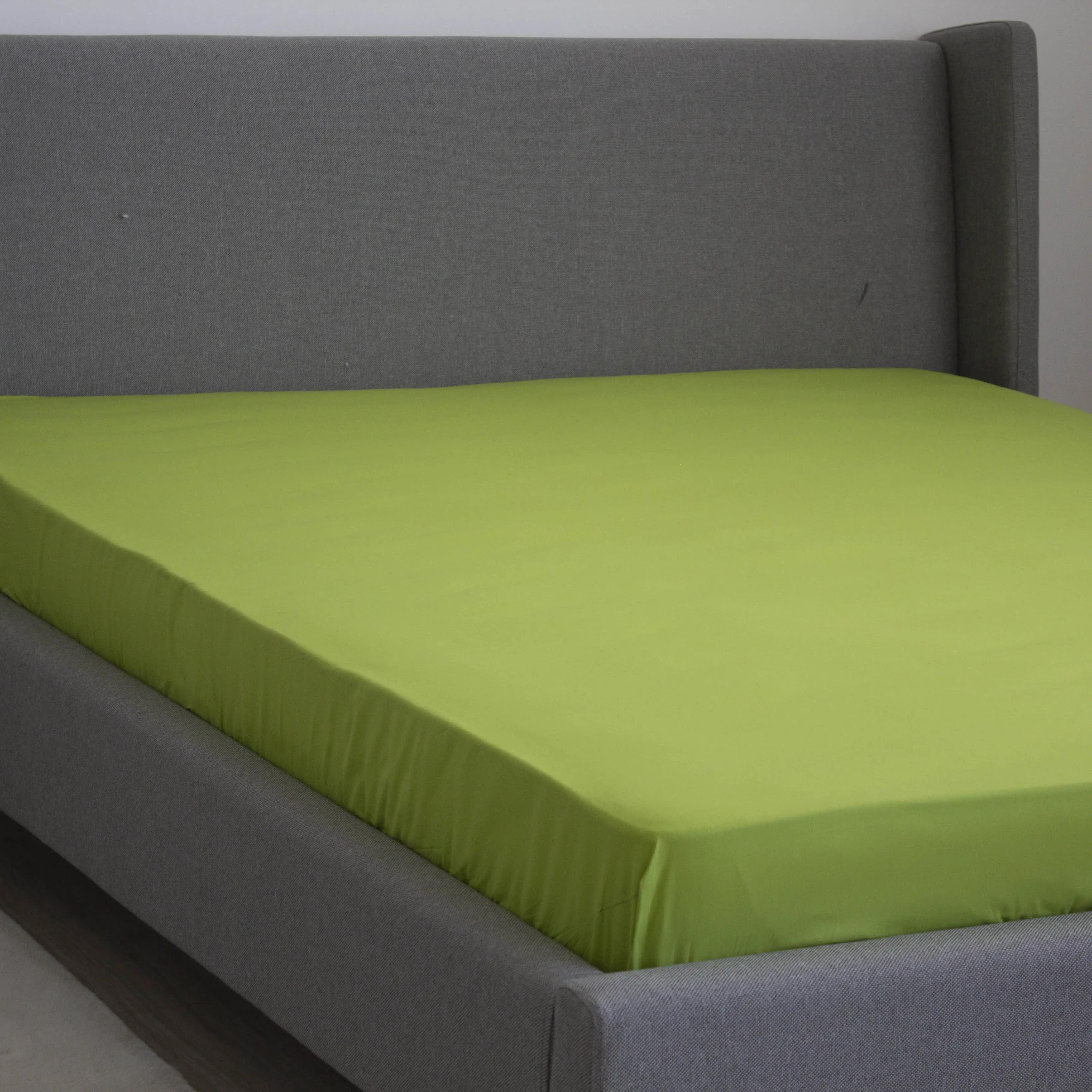 Простирадло "НАТХНЕННЯ" з резинкою Herbal Green, 120x200 - Фото 5