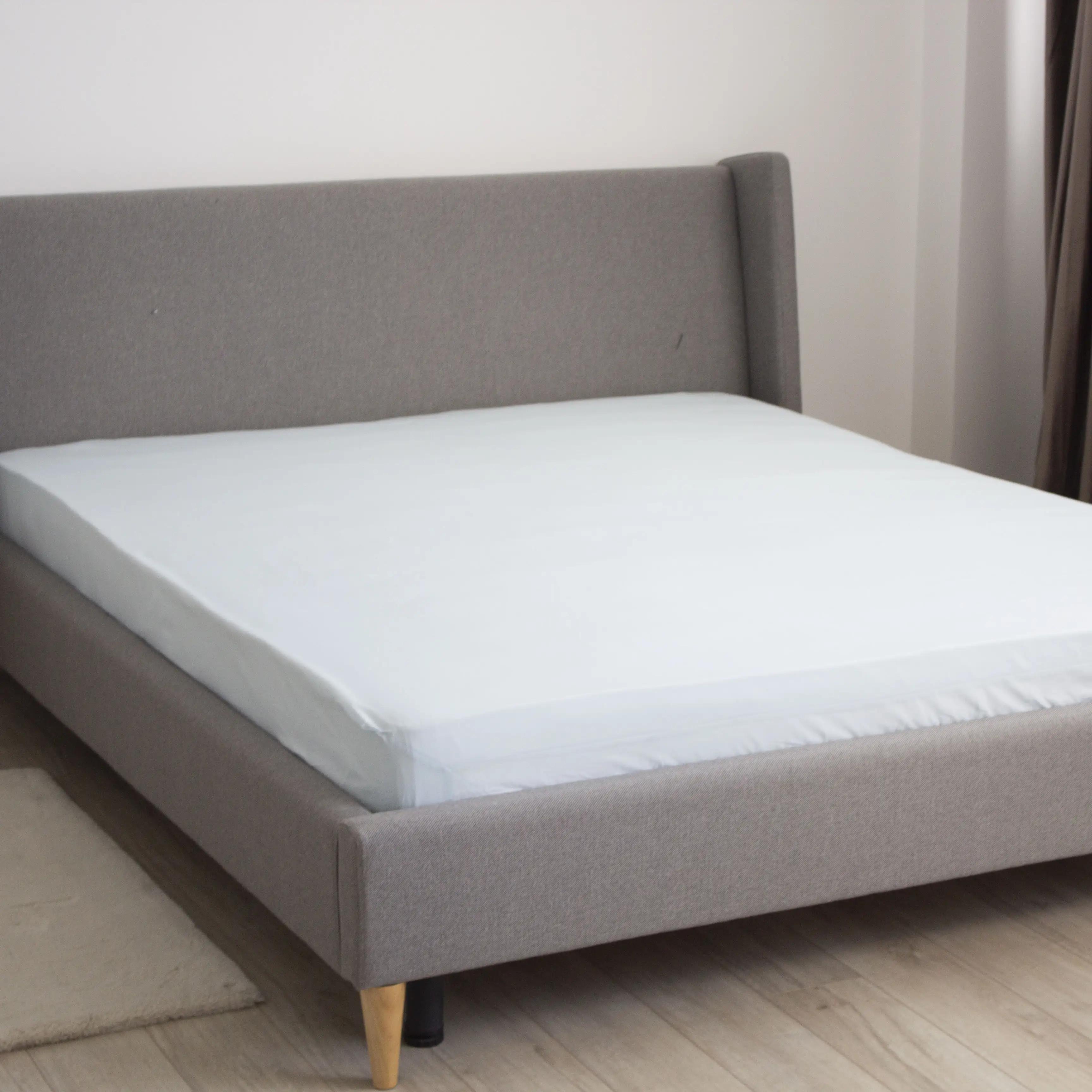 Простирадло "НАТХНЕННЯ" з резинкою Light Blue, 120x200 - Фото 2