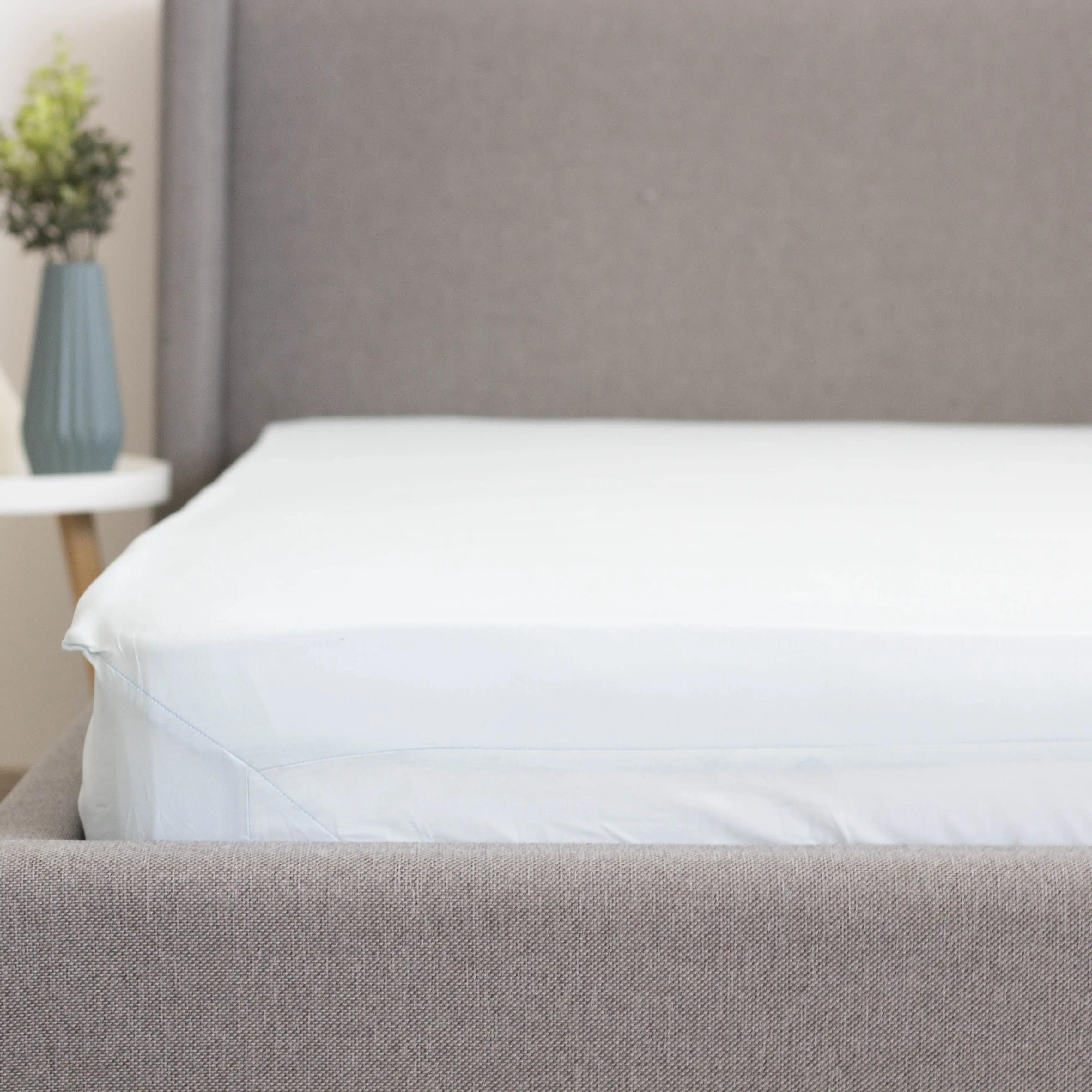 Простирадло "НАТХНЕННЯ" з резинкою Light Blue, 120x200 - Фото 3