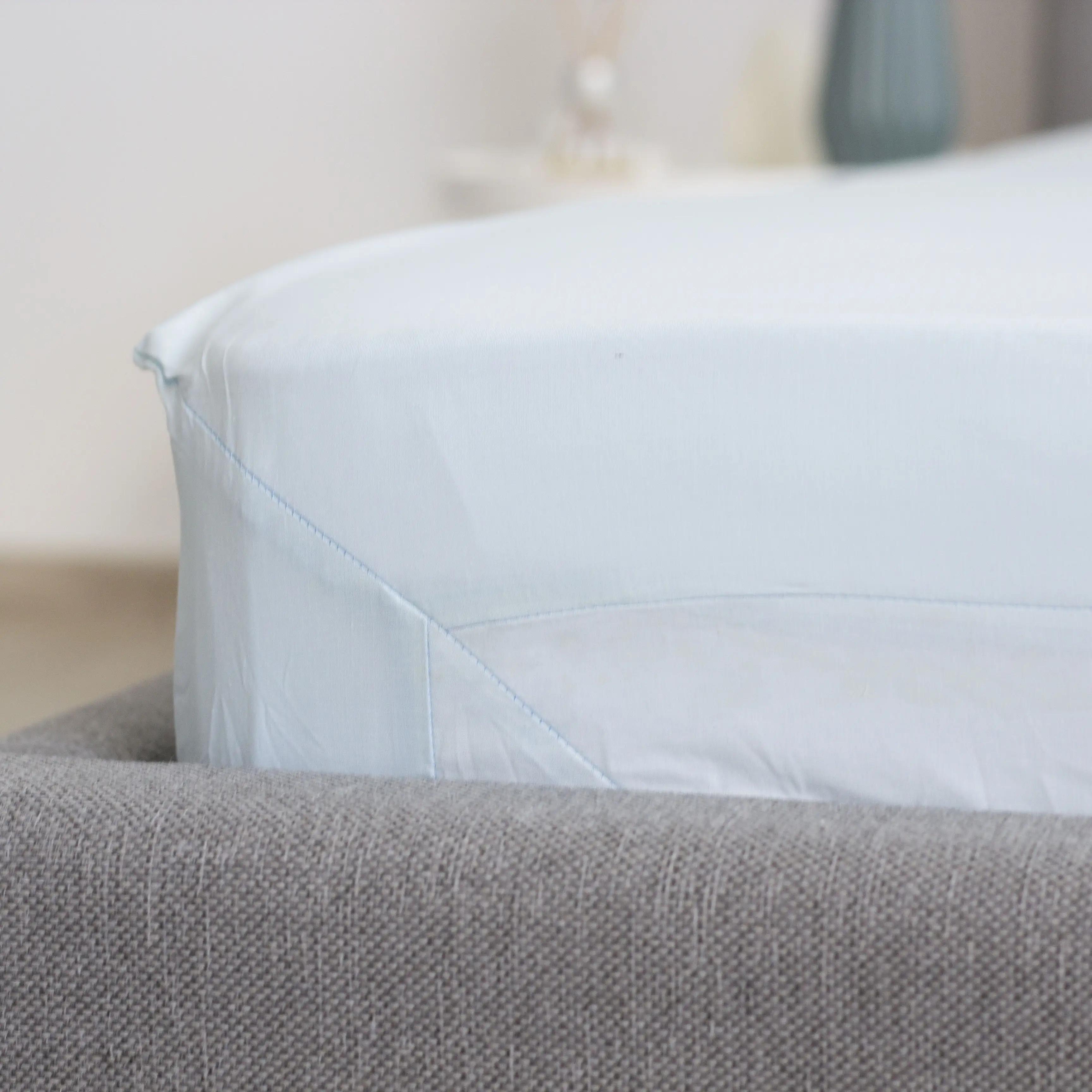 Простирадло "НАТХНЕННЯ" з резинкою Light Blue, 120x200 - Фото 5