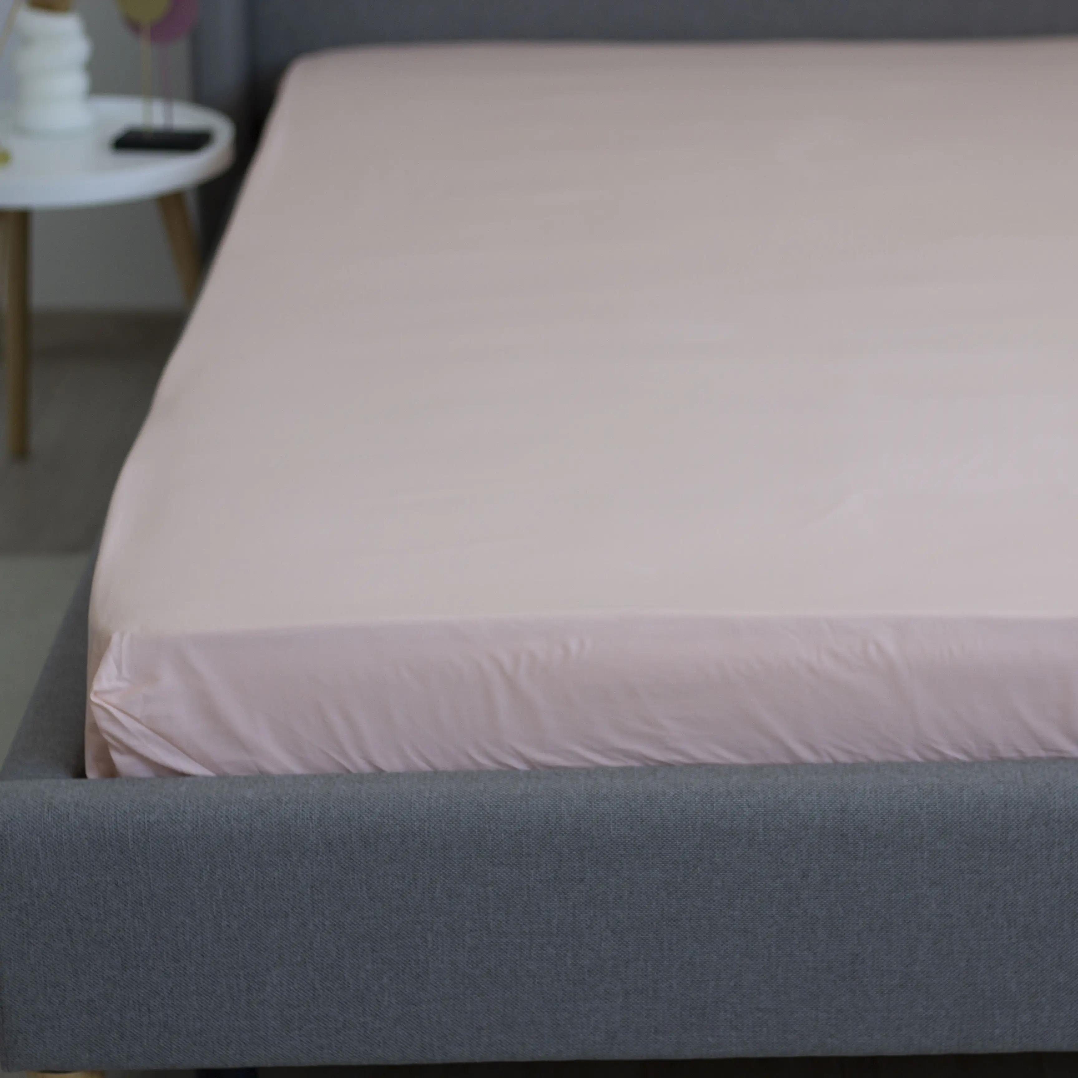 Простирадло "НАТХНЕННЯ" з резинкою Nude, 120x200 - Фото 3