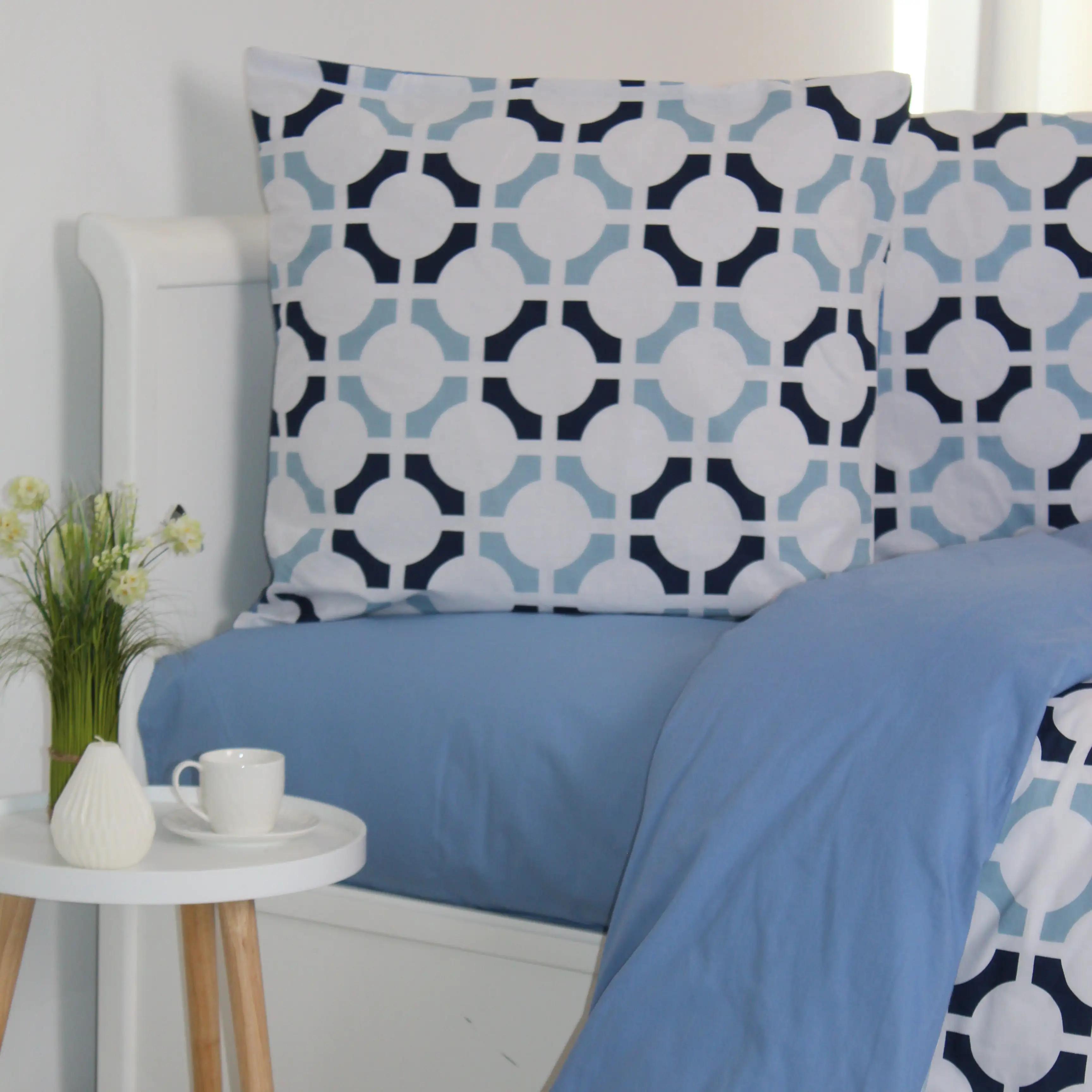 Комплект постельного белья "ТЕП" Ocean Grid, двуспальное - Фото 6