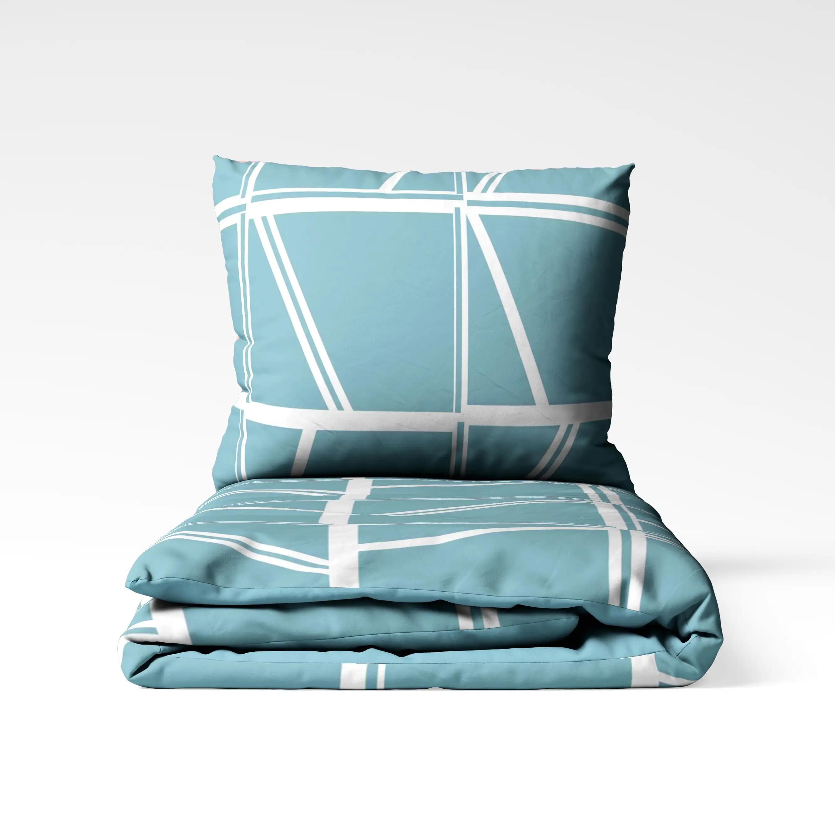 Комплект постельного белья ТЕП «Happy Sleep» Aqua Grid