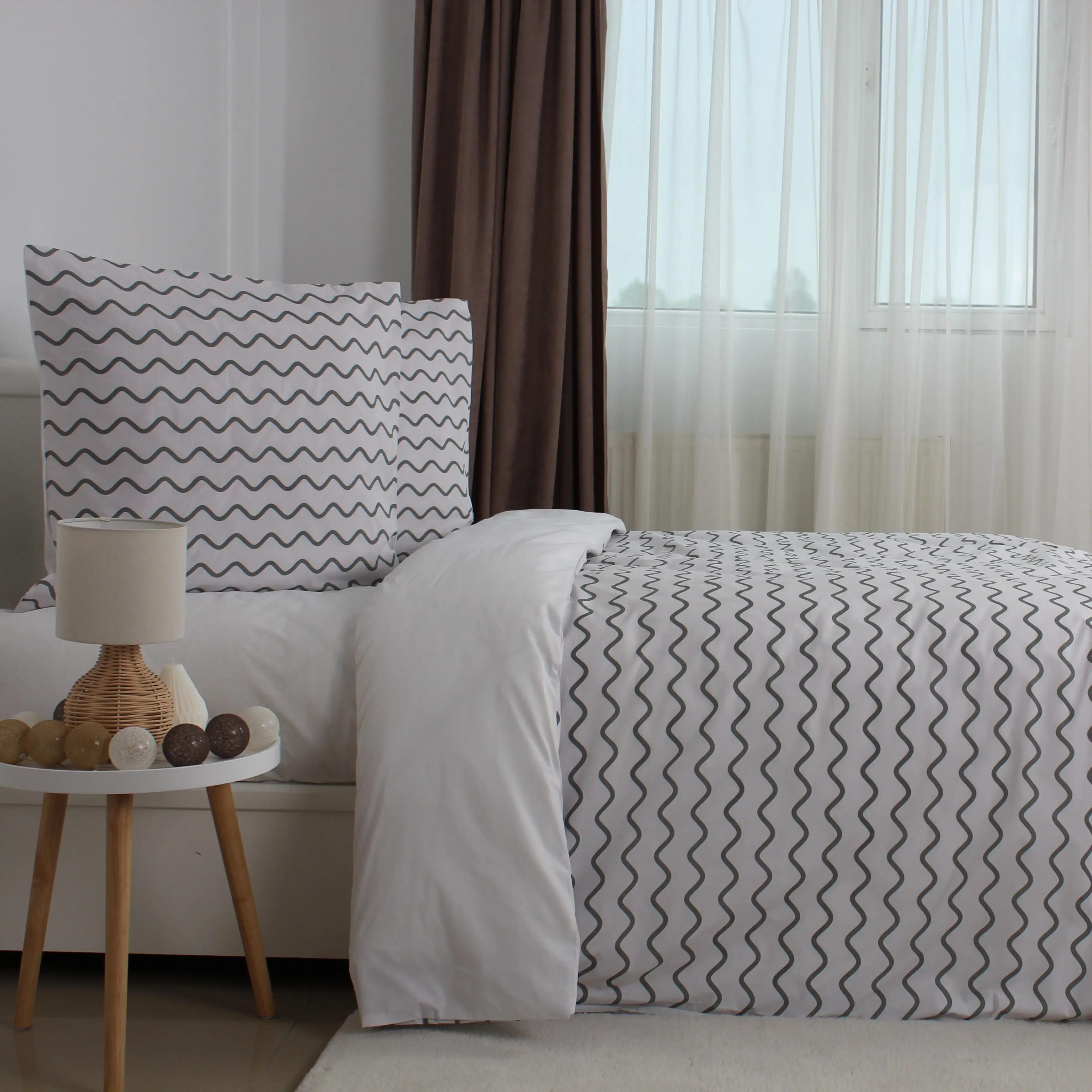 Комплект постельного белья ТЕП «Happy Sleep» Grey Pearl, евро - Фото 4