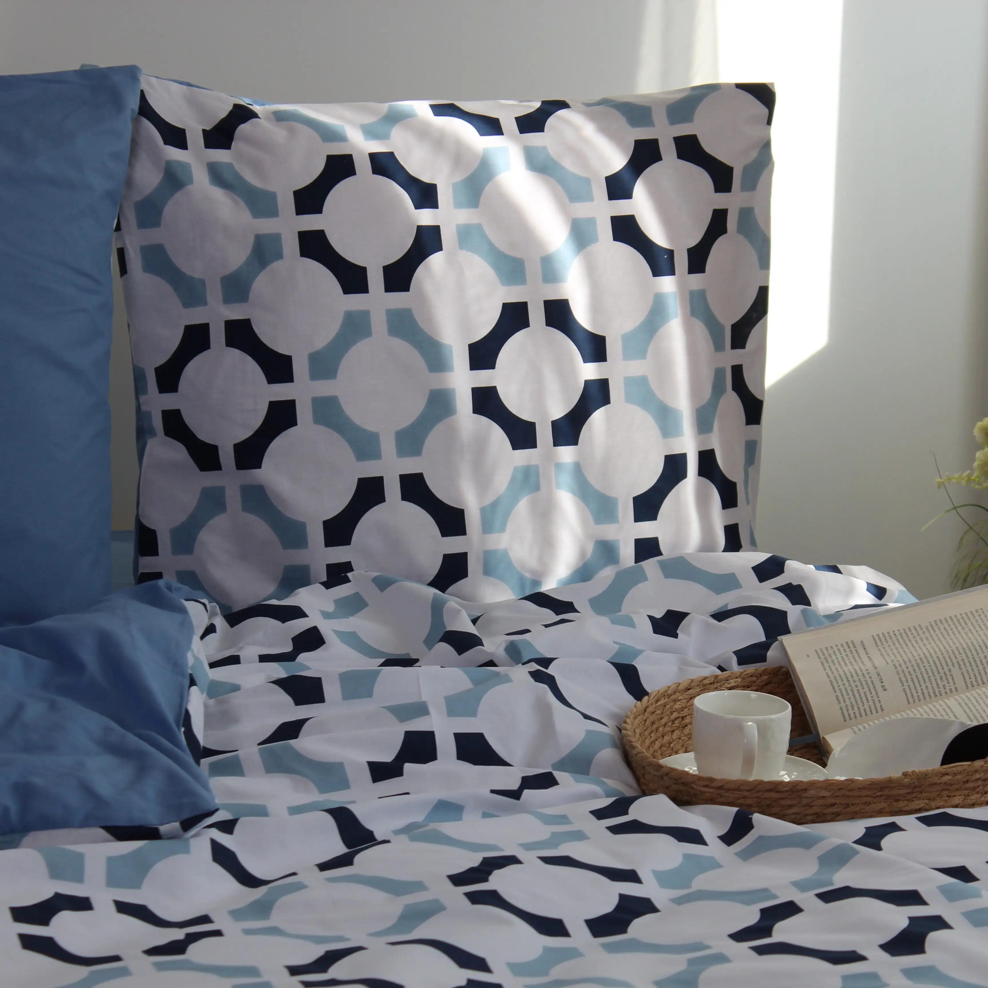 Комплект постільної білизни ТЕП "Happy Sleep" Ocean Grid, полуторна - Фото 5