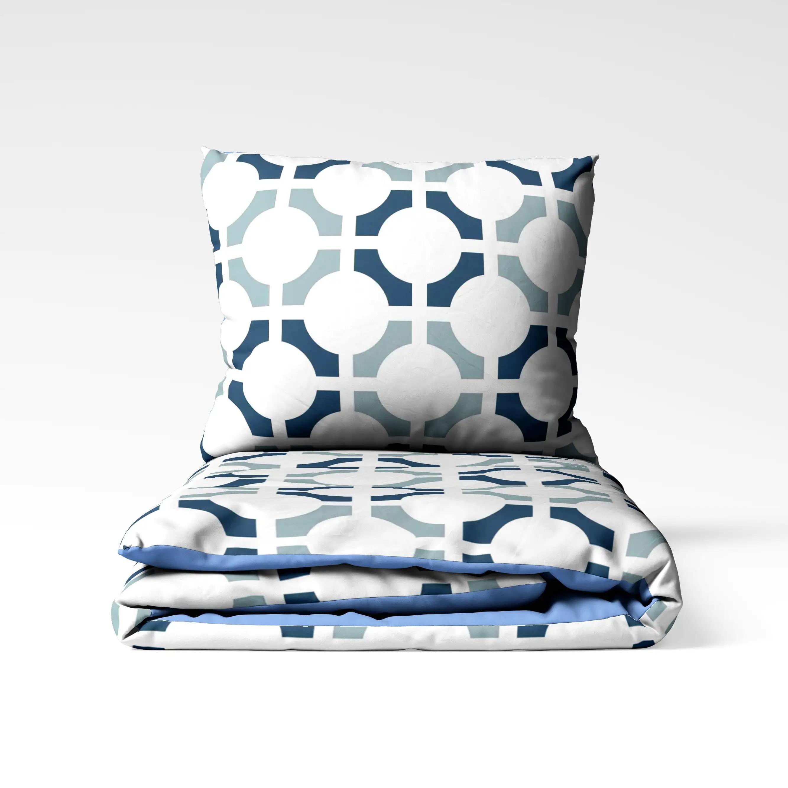 Комплект постільної білизни ТЕП "Happy Sleep" Ocean Grid, полуторна