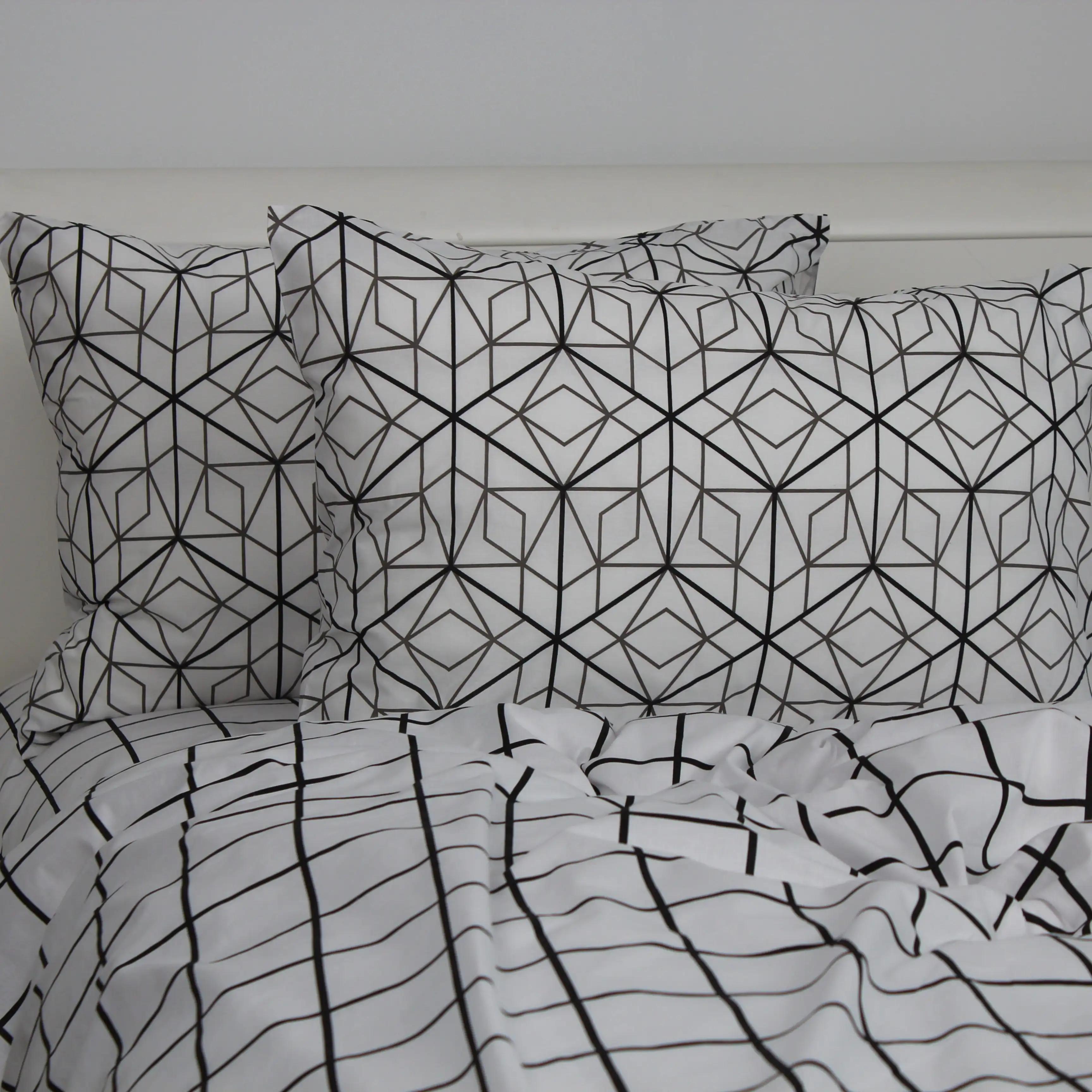 Комплект наволочек ТЕП скрутка Quadro Stars grey Rev, 50x70 - Фото 4