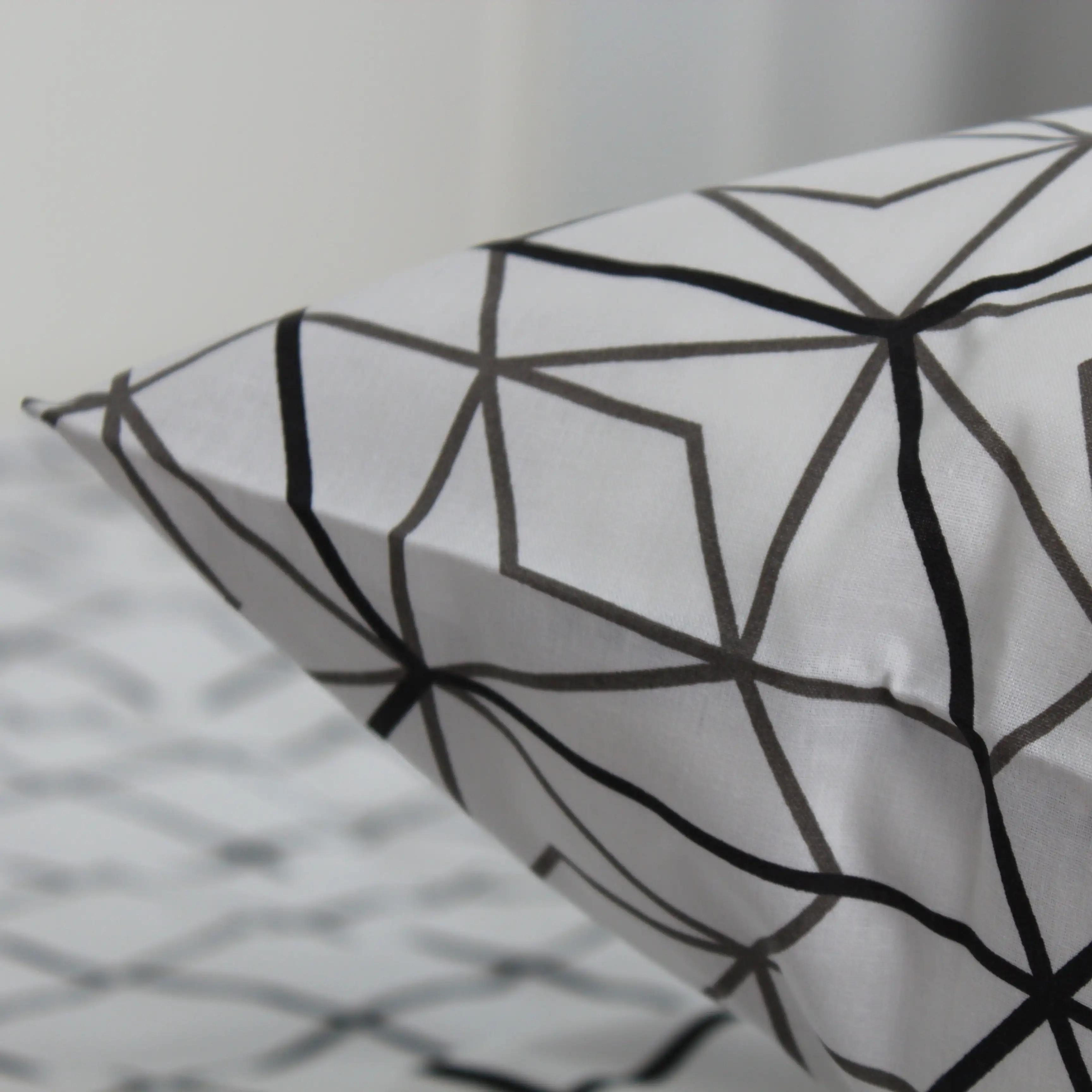 Комплект наволочек ТЕП скрутка Quadro Stars grey Rev, 50x70 - Фото 6