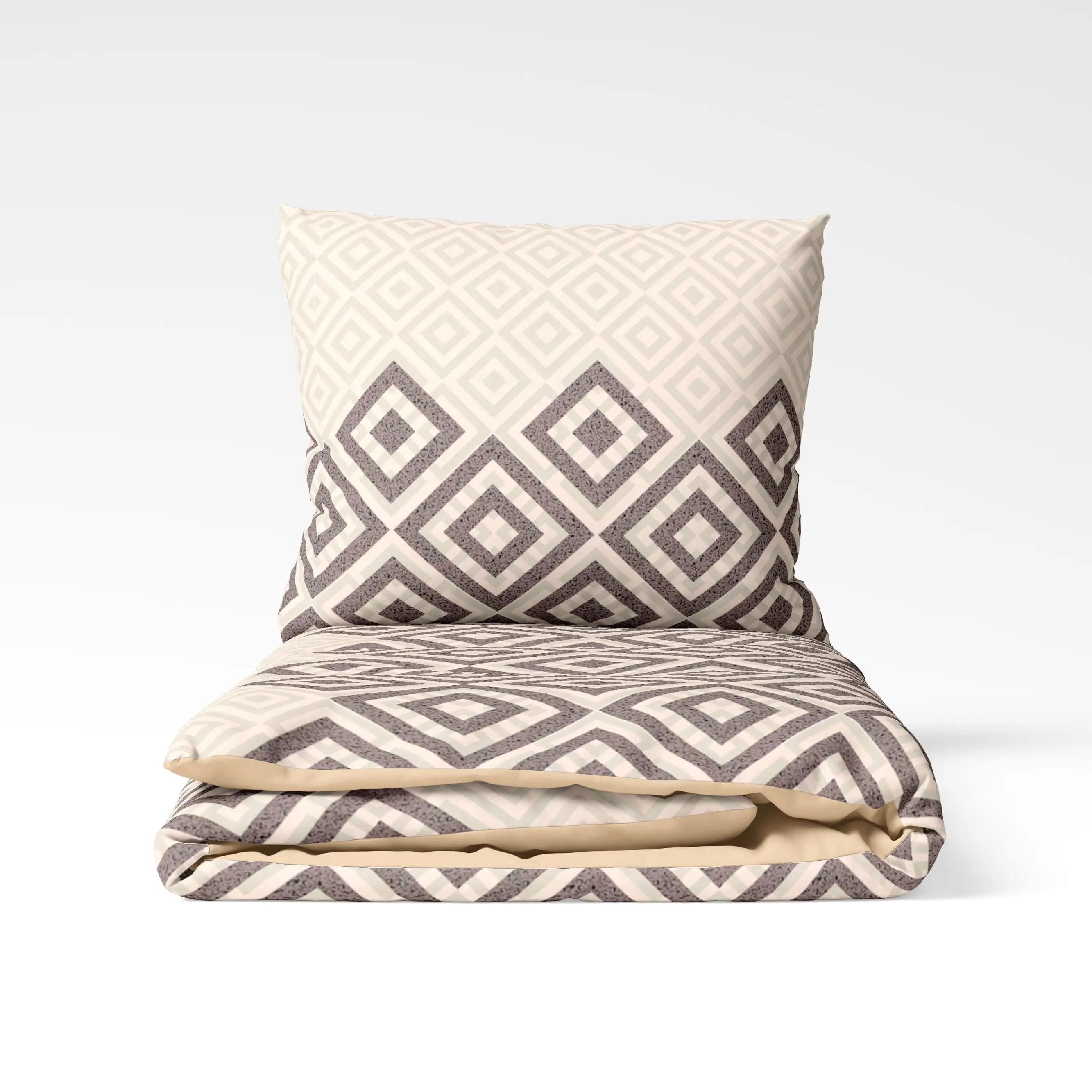 Комплект постельного белья ТЕП "Happy Sleep" Squares Beige