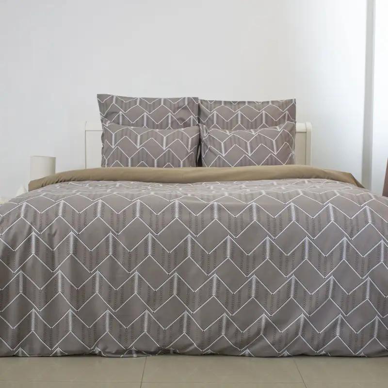 Комплект постельного белья Melluna Stone Leaf, полуторное - Фото 2