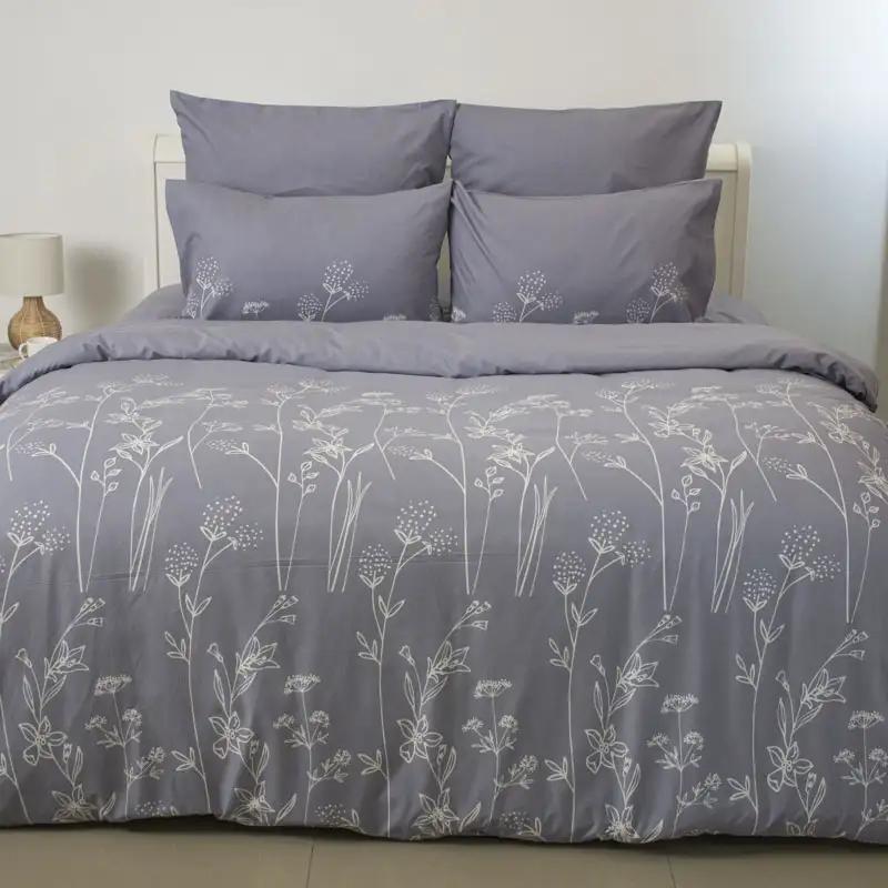 Комплект постільної білизни Melluna Silent Garden, євро - Фото 2