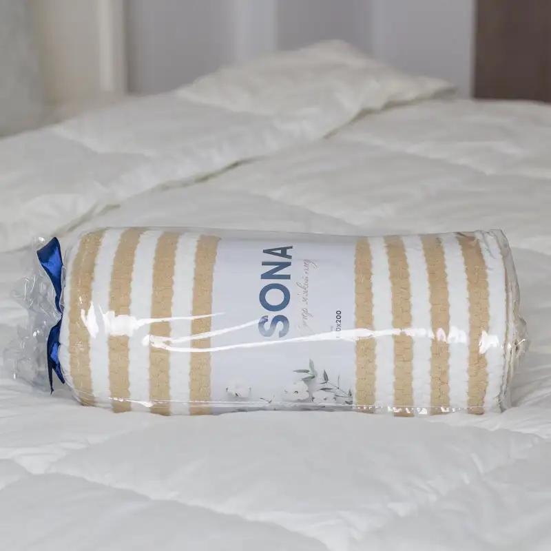 Plaid "SONA" Cappuccino