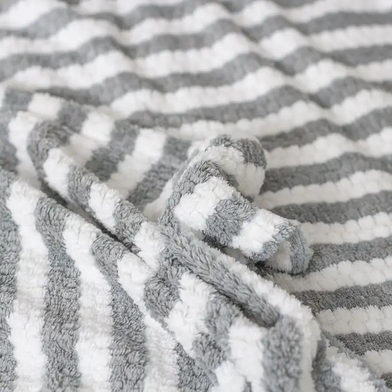 Plaid "SONA" Grey, 160x200 - Photo 2