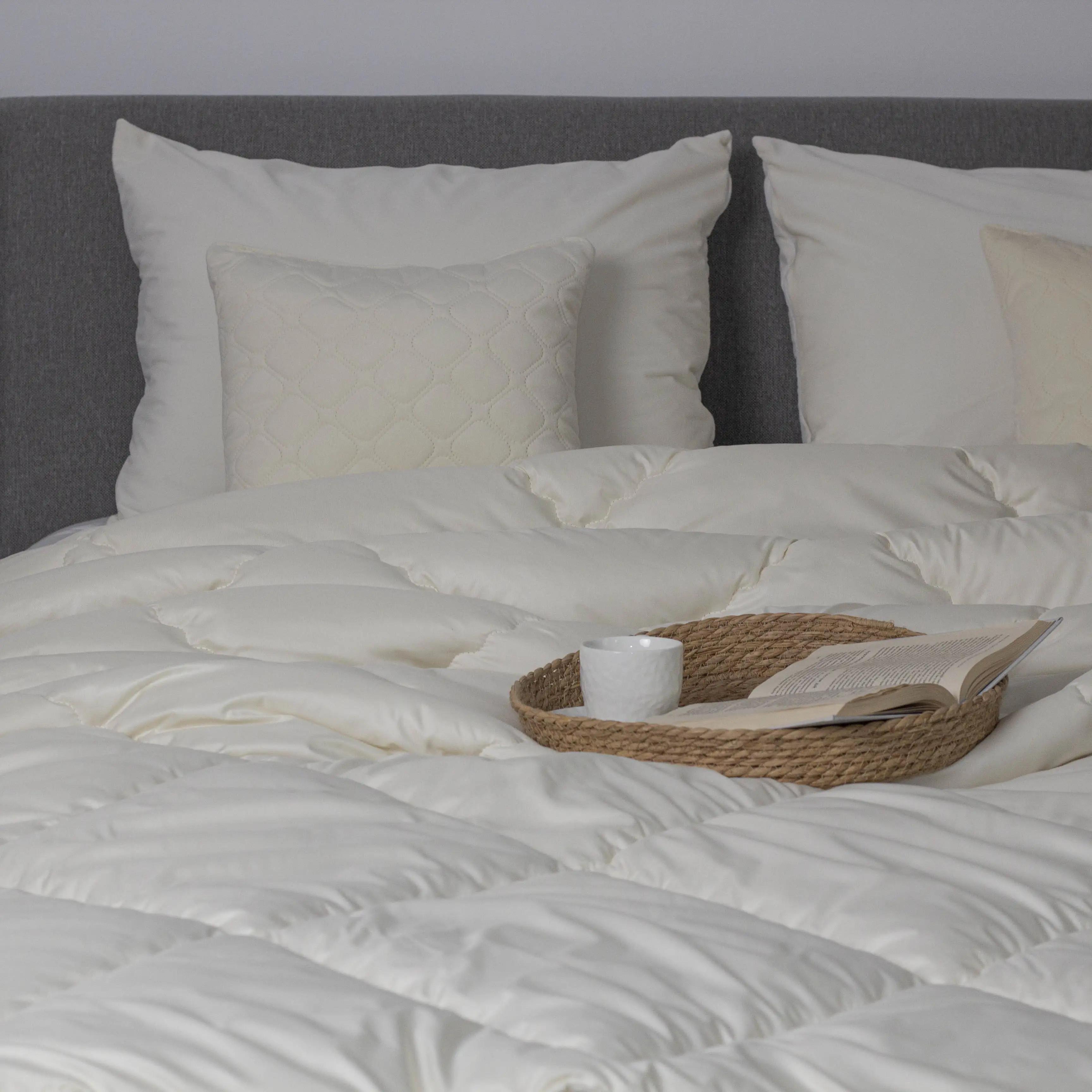 Одеяло Cloud Touch Wool молочная, 180x210 - Фото 3