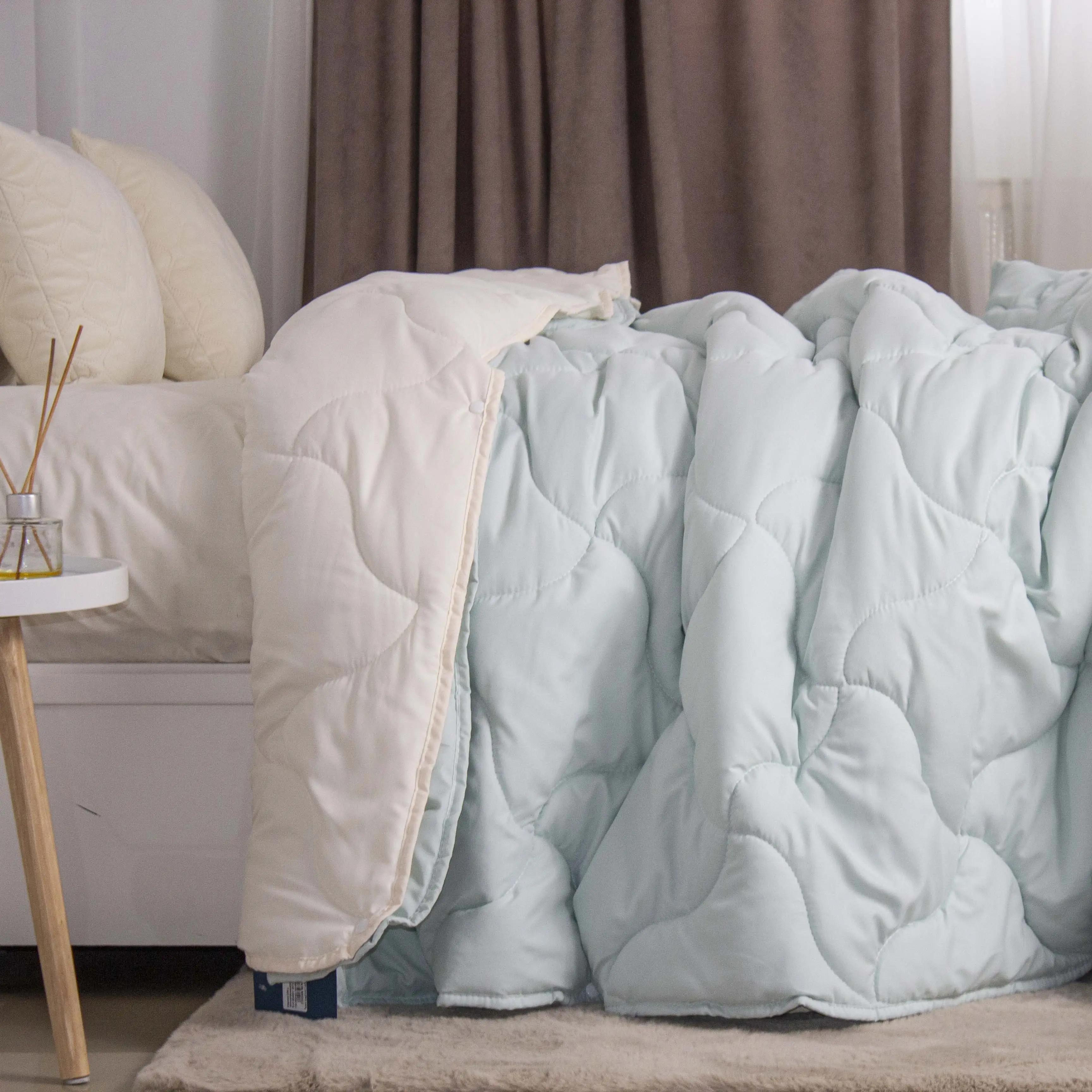 Одеяло Duo Season мятная/молочная, 150x210 - Фото 3