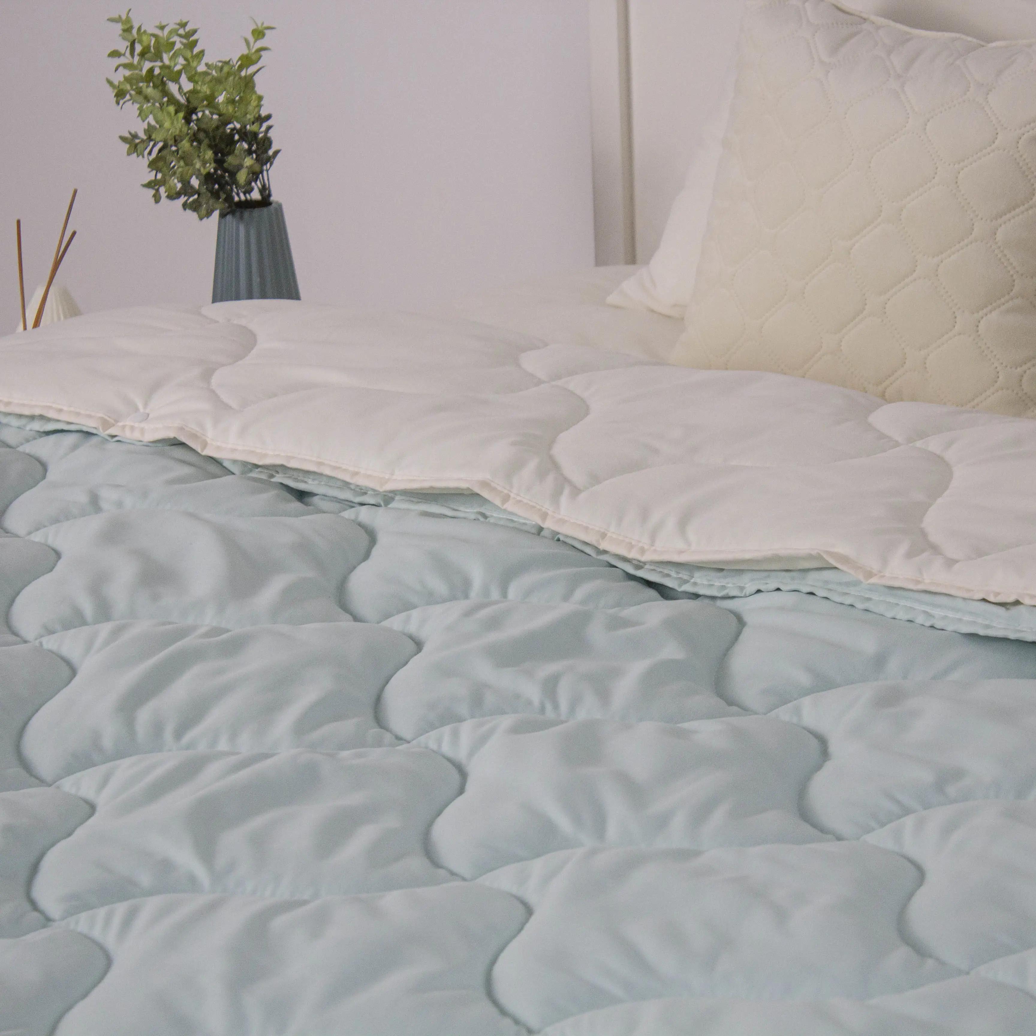 Одеяло Duo Season мятная/молочная, 150x210 - Фото 5