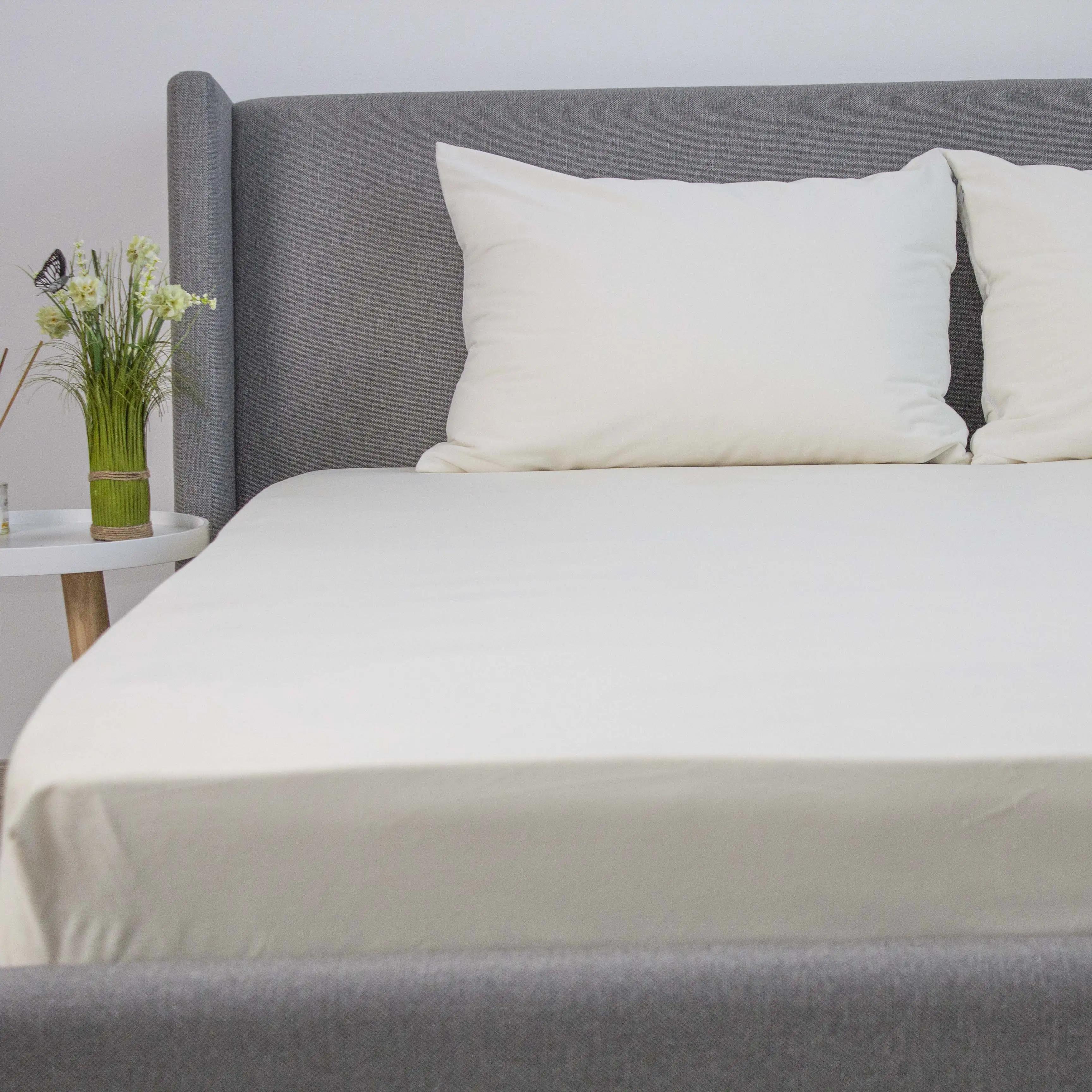 ПростыньТЕП "VELOUR" с резинкой молочное, 160x200 - Фото 2