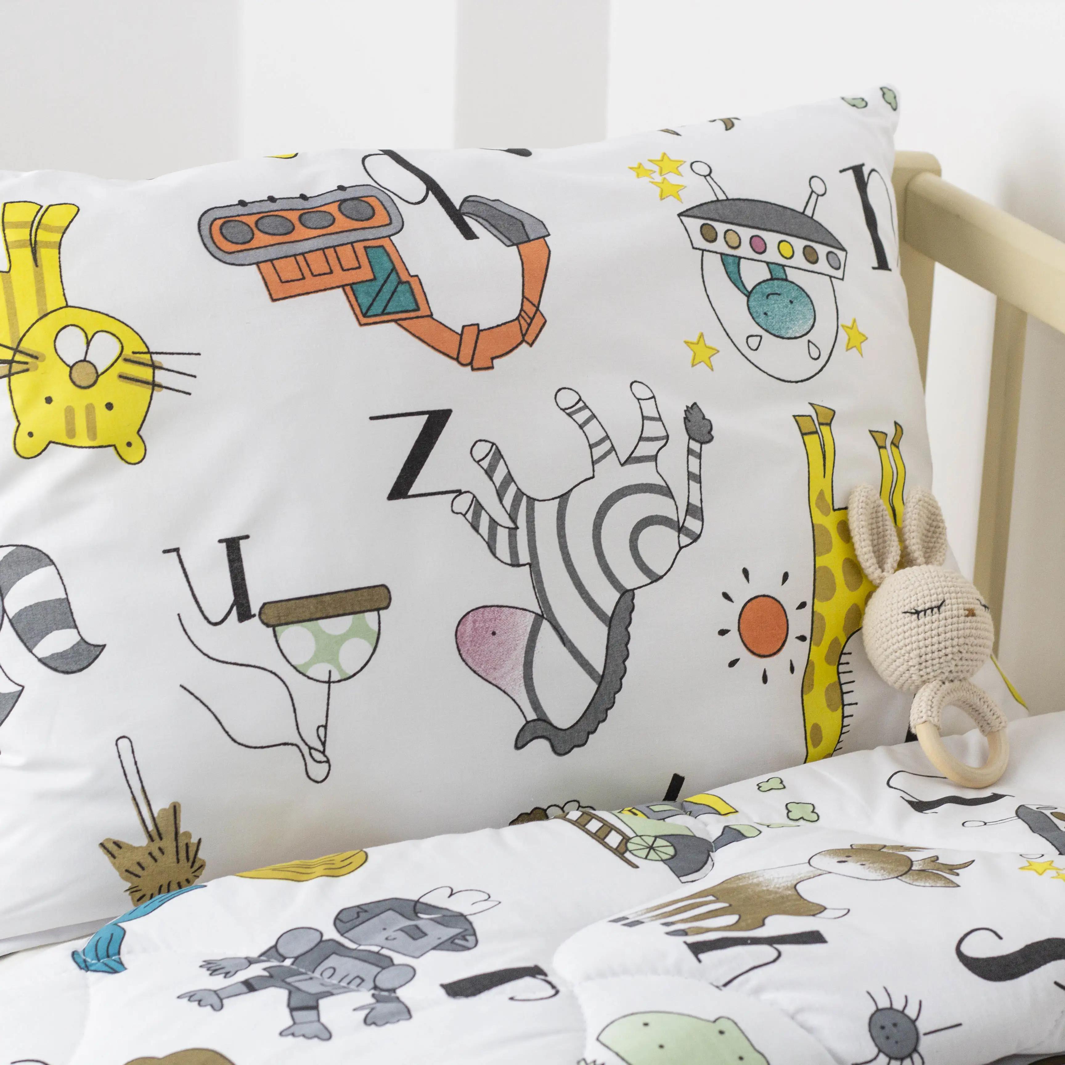 Одеяло детское "ТЕП" LITTLE FRIENDS Animal Alphabet, 105x140 - Фото 2