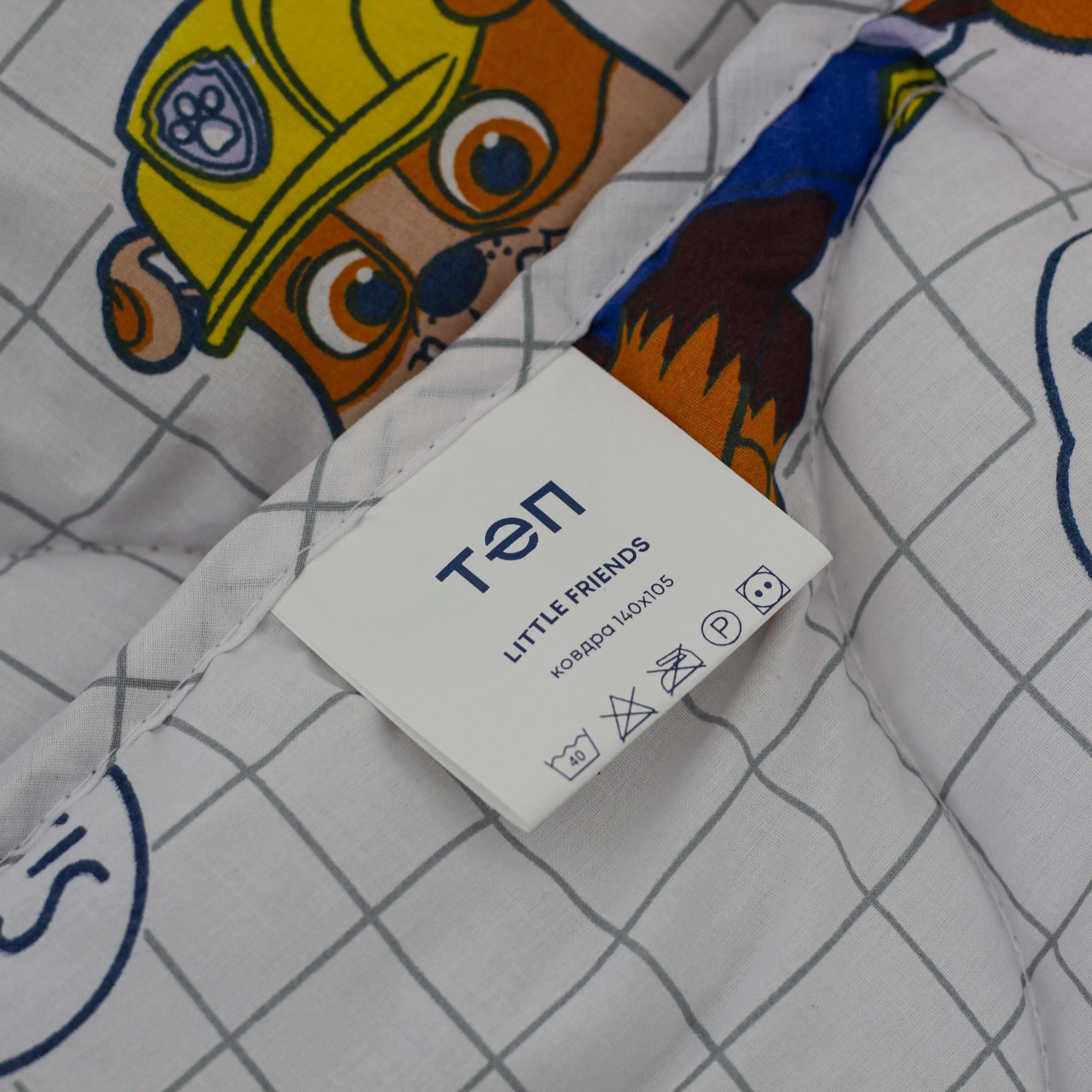 Одеяло детское "ТЕП" LITTLE FRIENDS Lucky Dogs FR, 105x140 - Фото 5