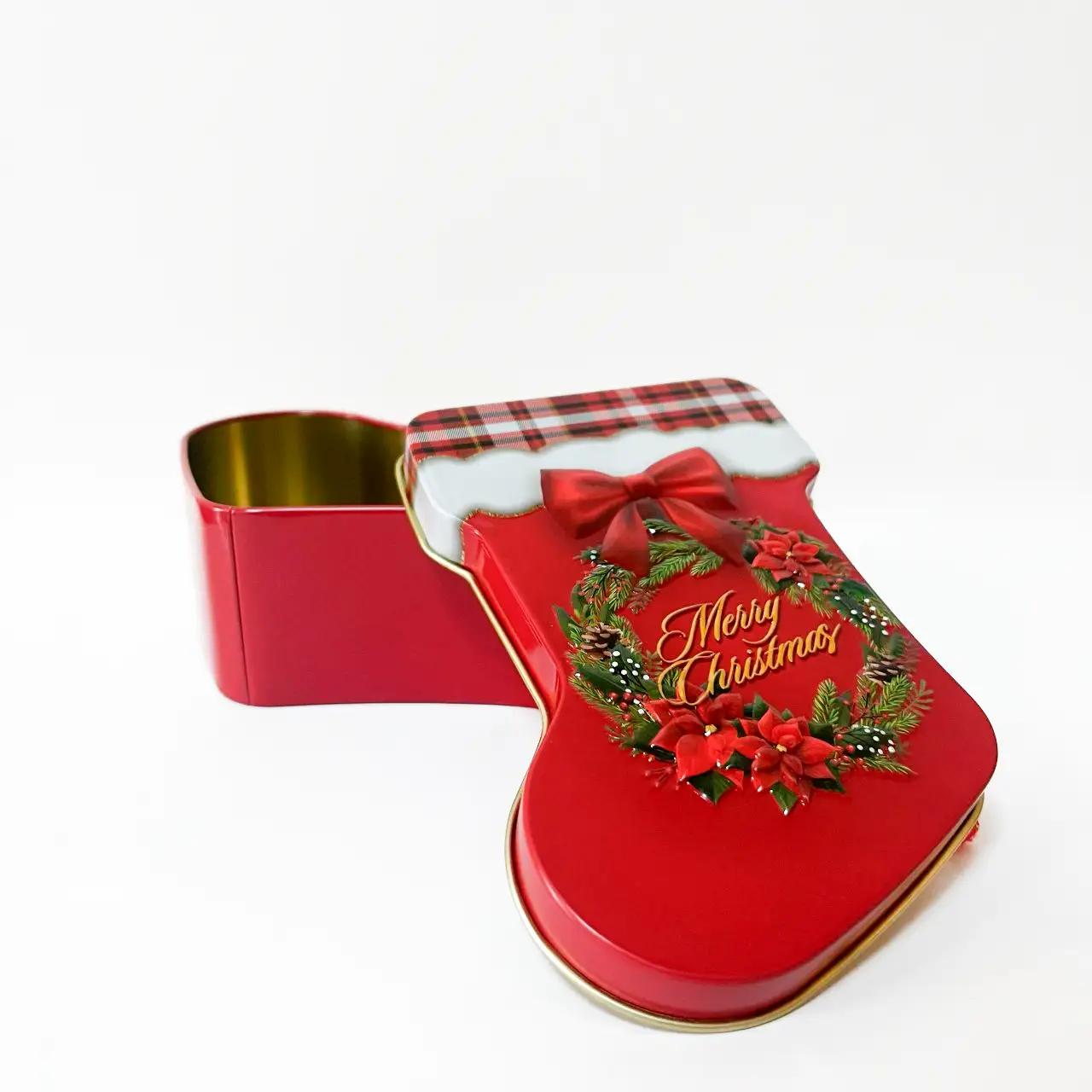 Подарочная коробка «Christmas Sock», металлическая